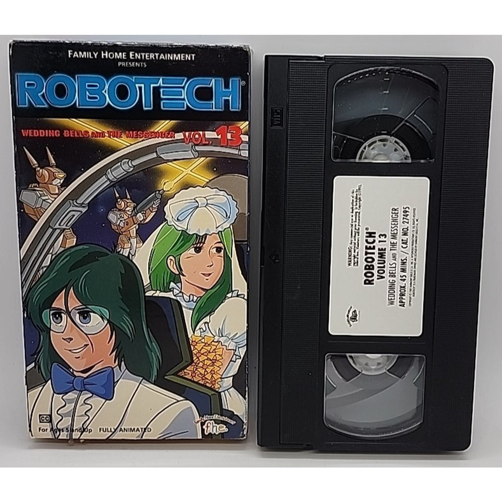Robotech - V. 13 / Volume 13 - Wedding Bells / The Messenger (VHS, 1994)