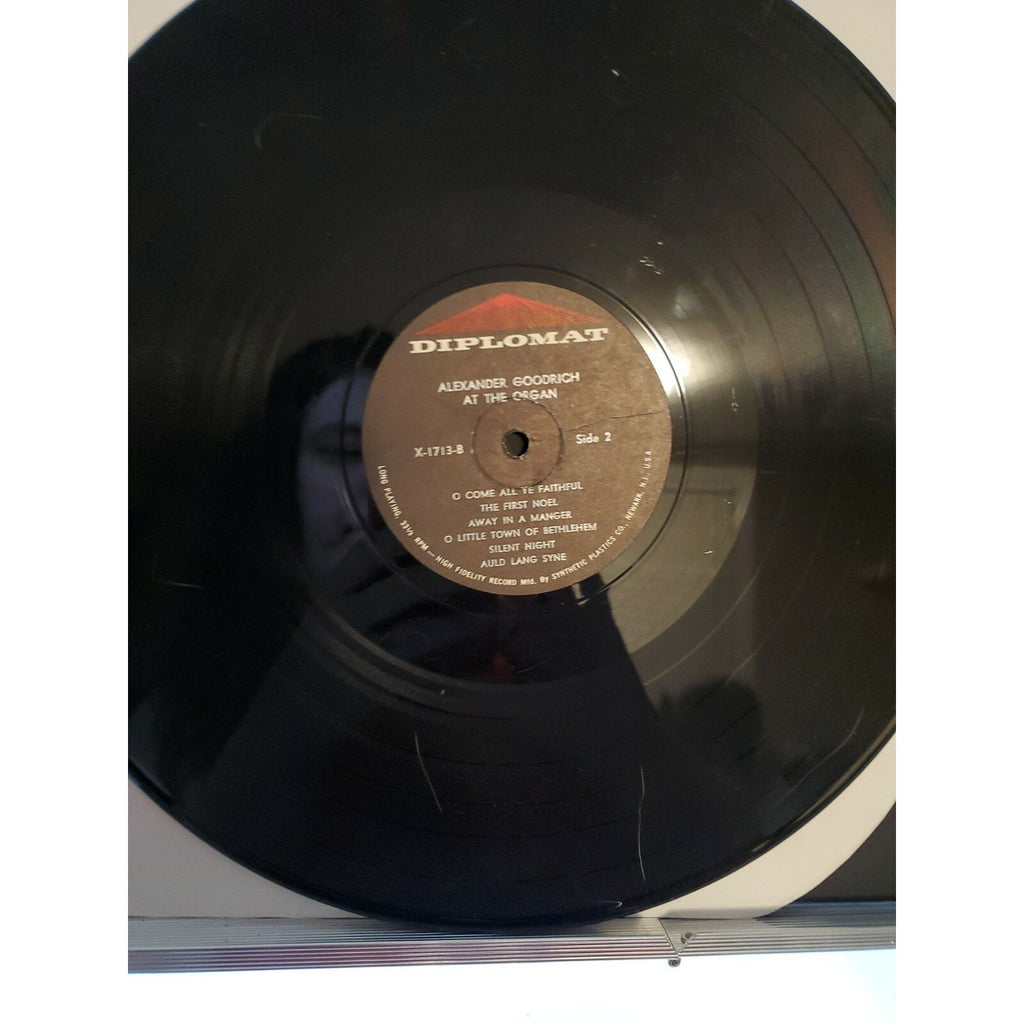 Organ & Chimes Christmas/ Alexander Goodrich Diplomat Records X-1713 33rpm