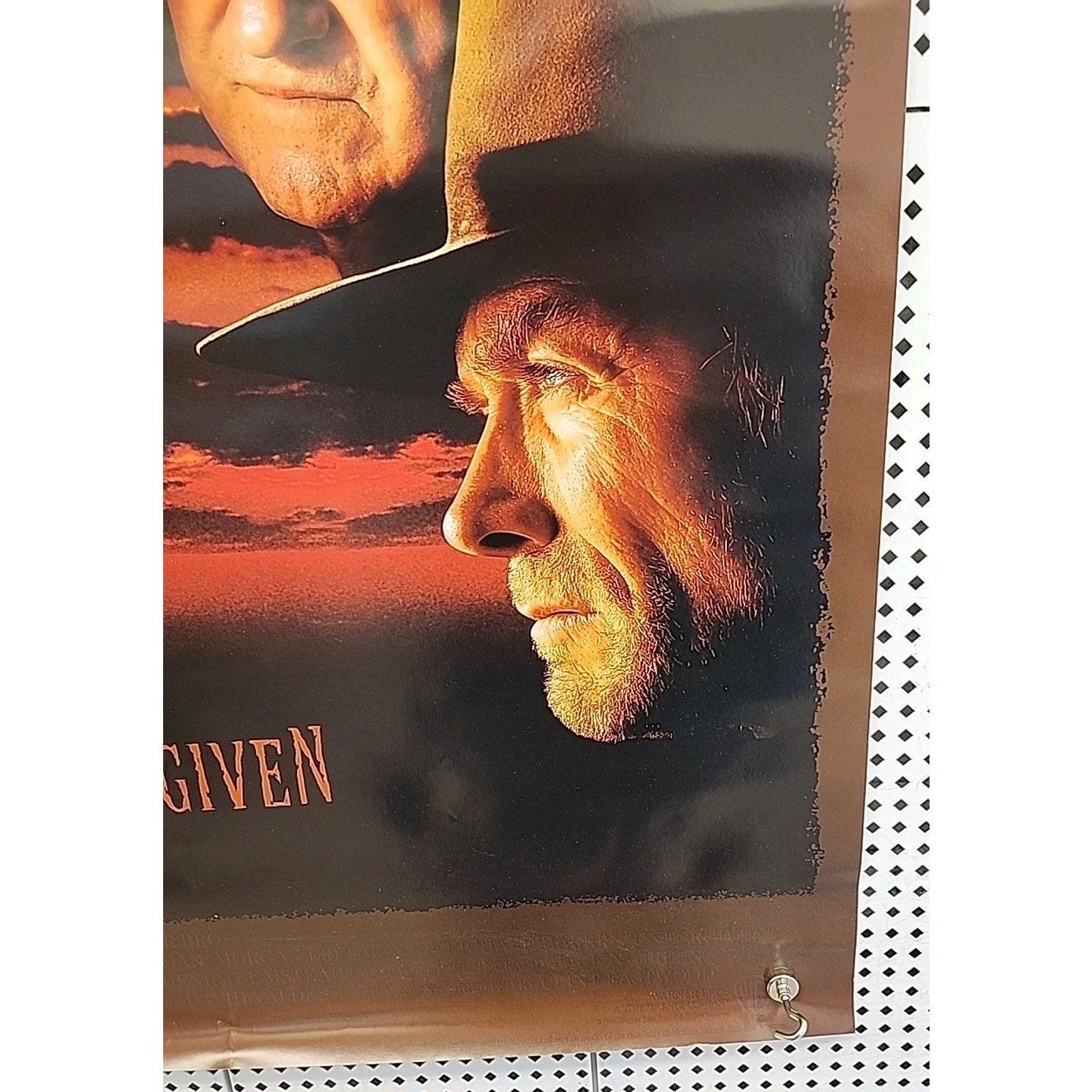 1992 Unforgiven 27x40 DS Rolled Movie Poster Clint Eastwood Warner Bros