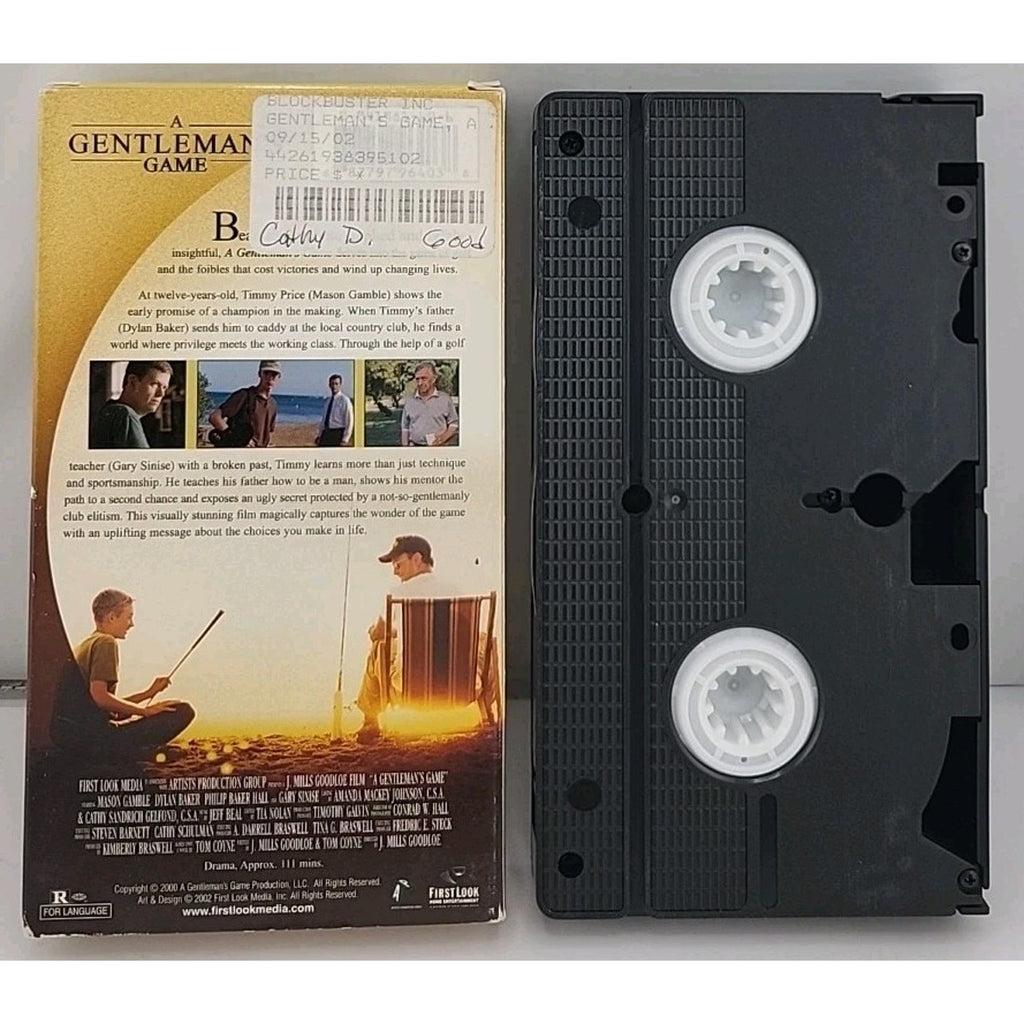 A Gentlemans Game (VHS, 2002)
