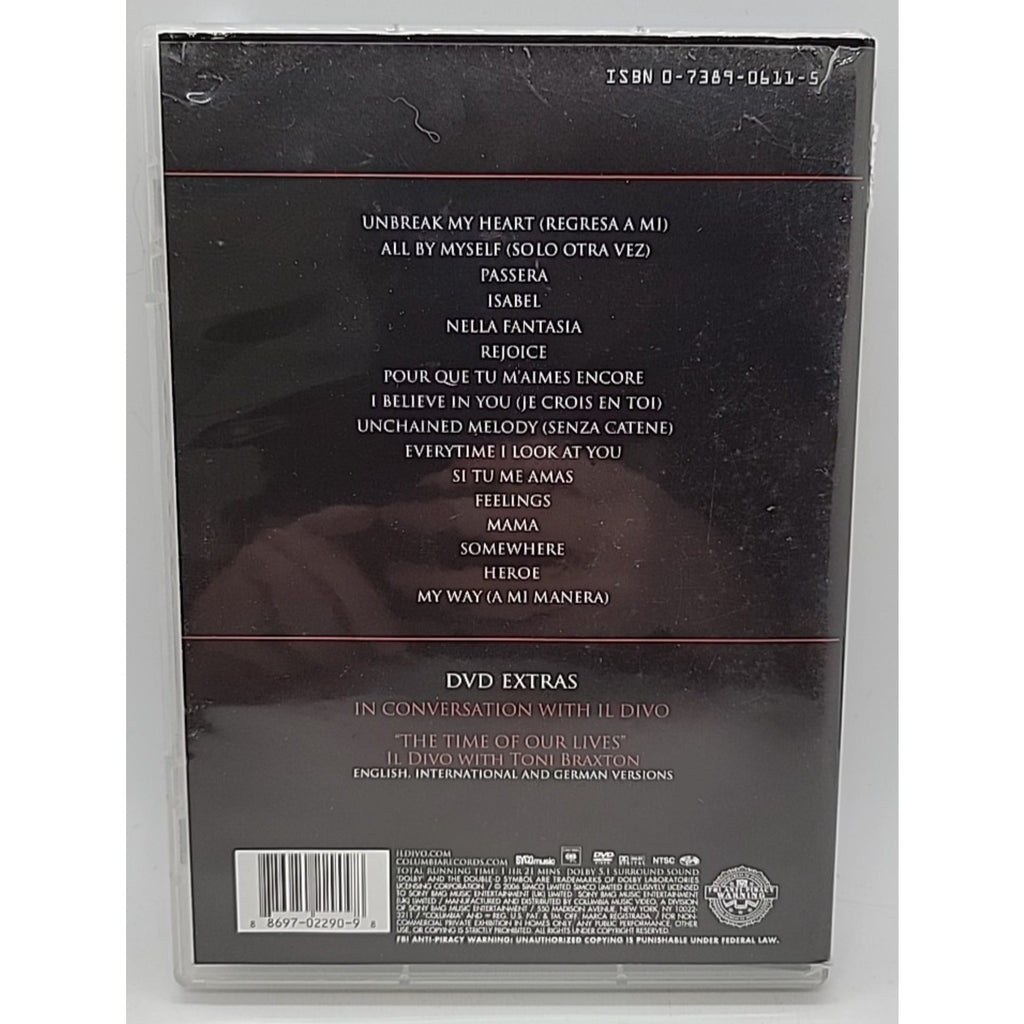 Il Divo - Live at the Greek (DVD, 2006)