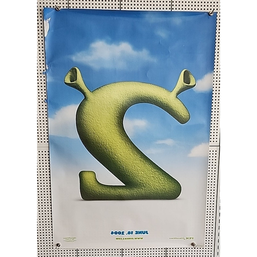 Shrek 2 DreamWorks 2004 Advance 2-Sided 27x40 Studio Issued Movie Poster