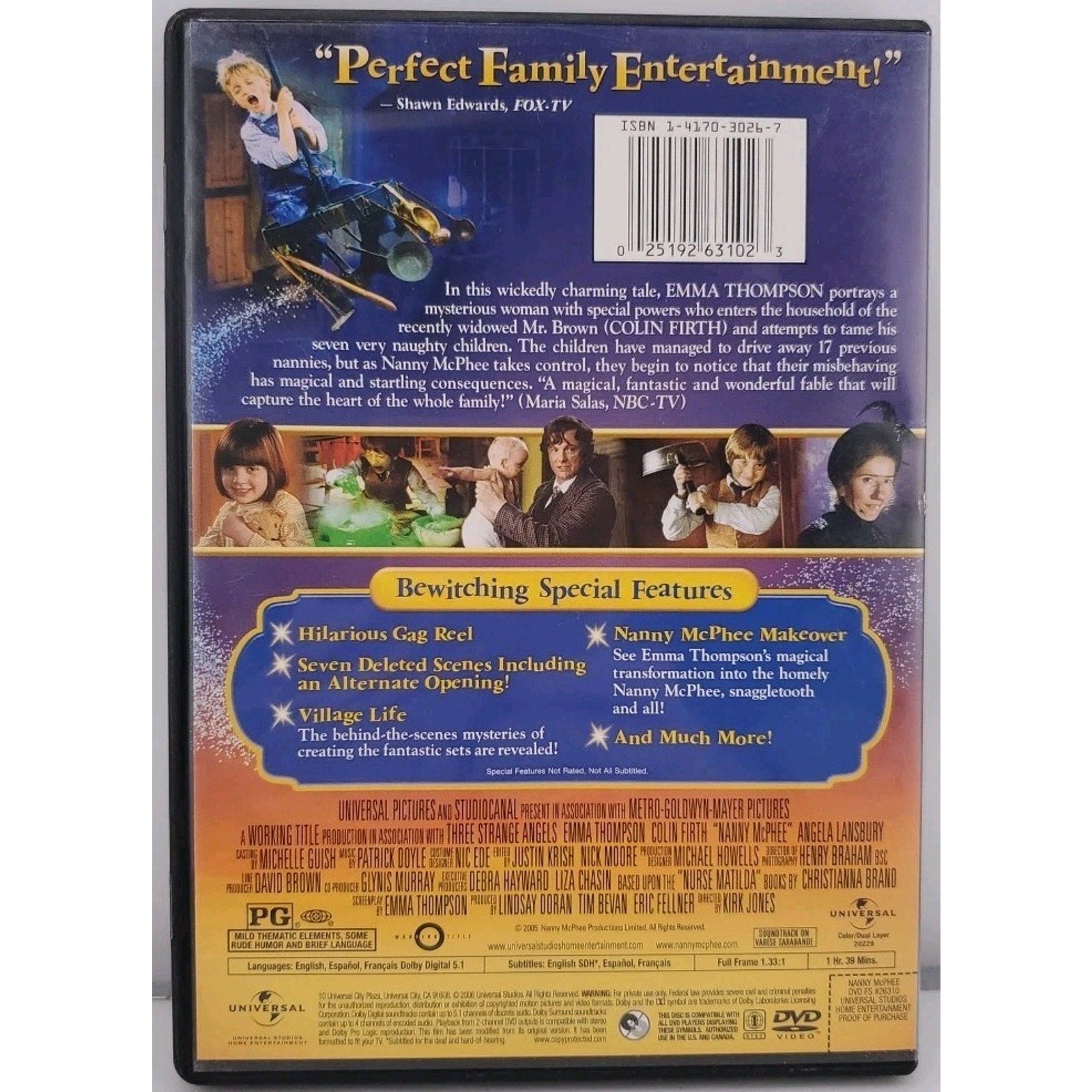 Nanny McPhee (DVD, 2005)