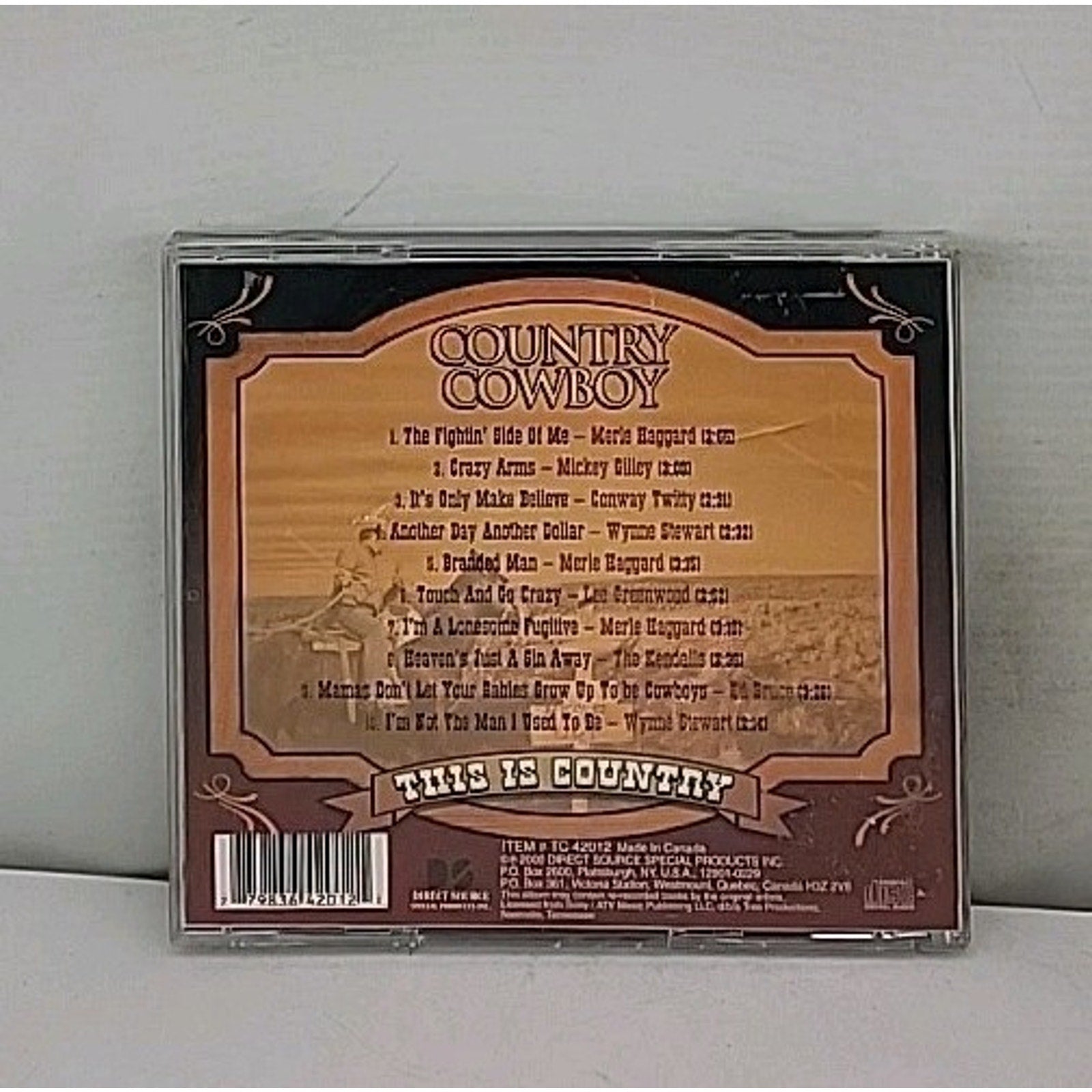Country Cowboy by Various (CD, 2000)