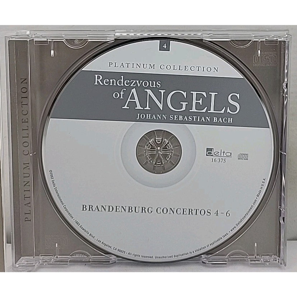 Con Brandenburg 4-6 by J.S. Bach (CD, 2004)