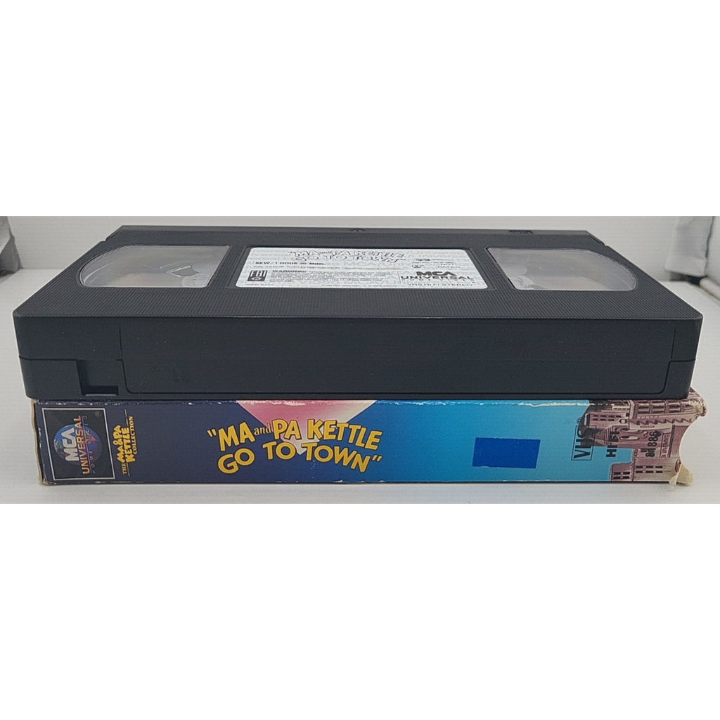 Ma and Pa Kettle Go to Town (VHS, 1994)