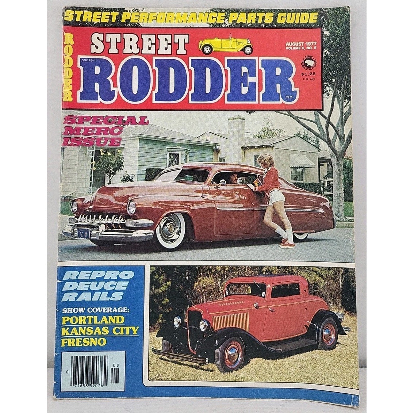 Street Rodder Magazine August 1977 Volume 6 No. 8