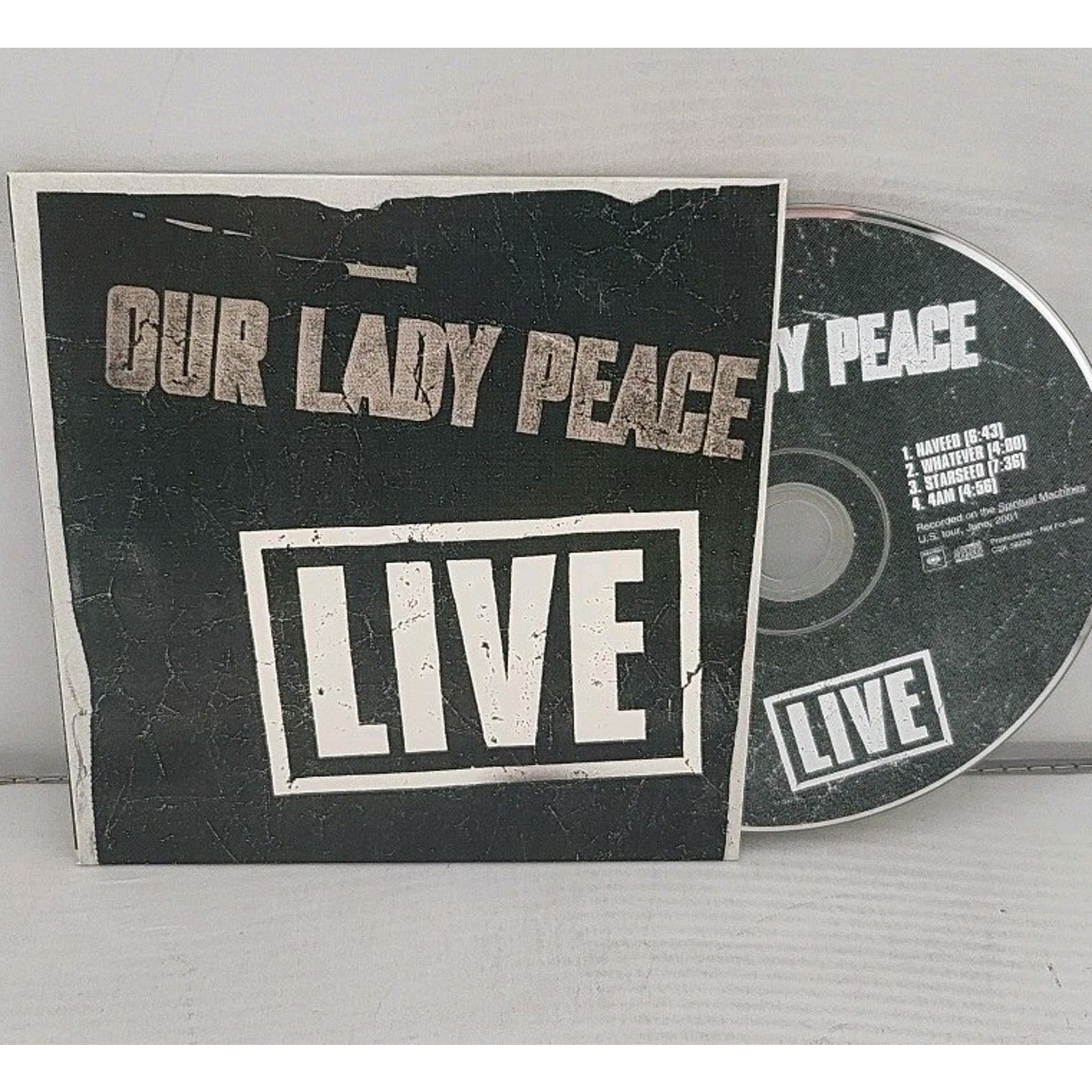 Live [DVD] [EP] by Our Lady Peace (CD, Sep-2002, Sony Music)