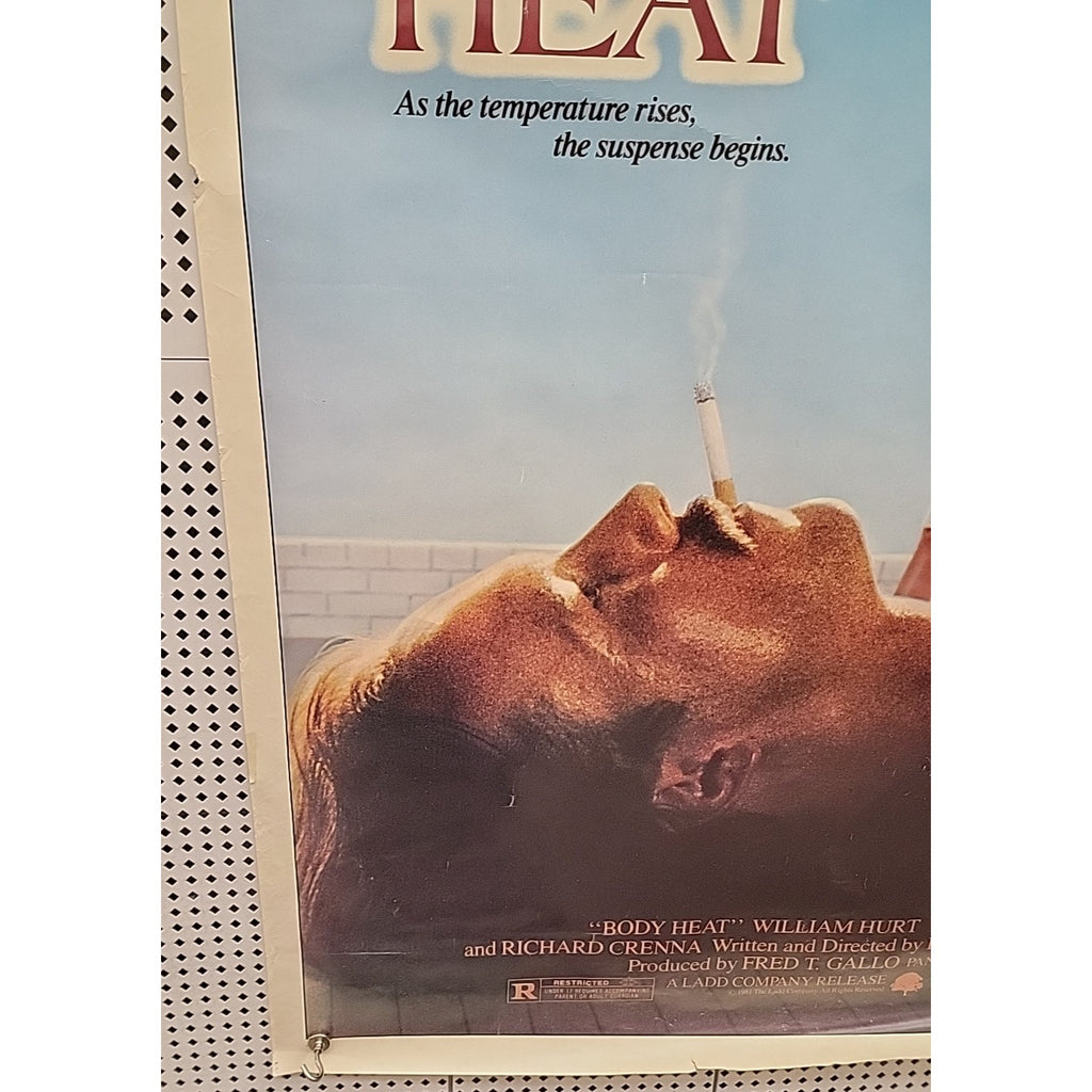 Body Heat Movie Poster - Approx. 27" x 40" - 1981