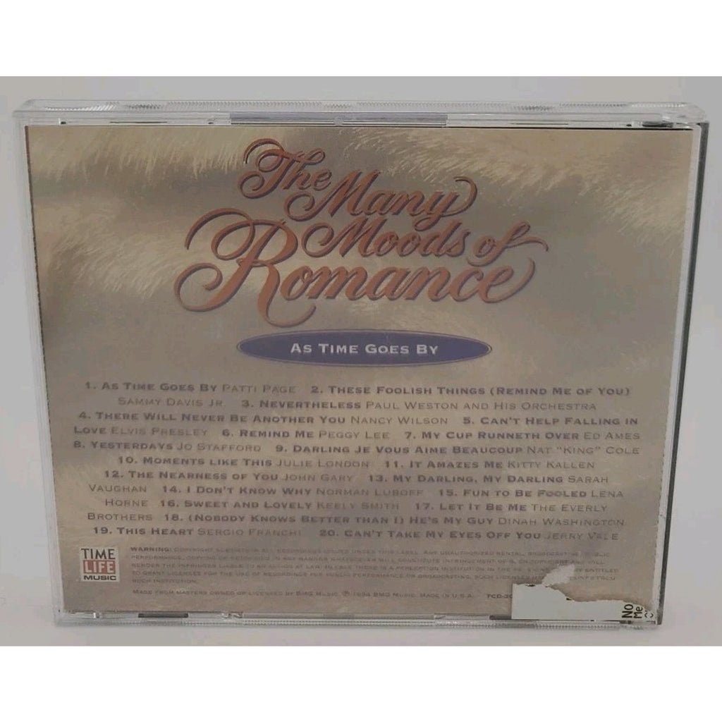 The Many Moods of Romance As Time Goes By CD
