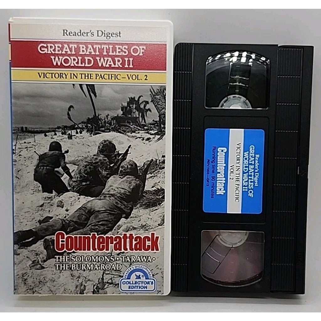 Great Battles Of World War II Victory in the pacific VHS Box Set