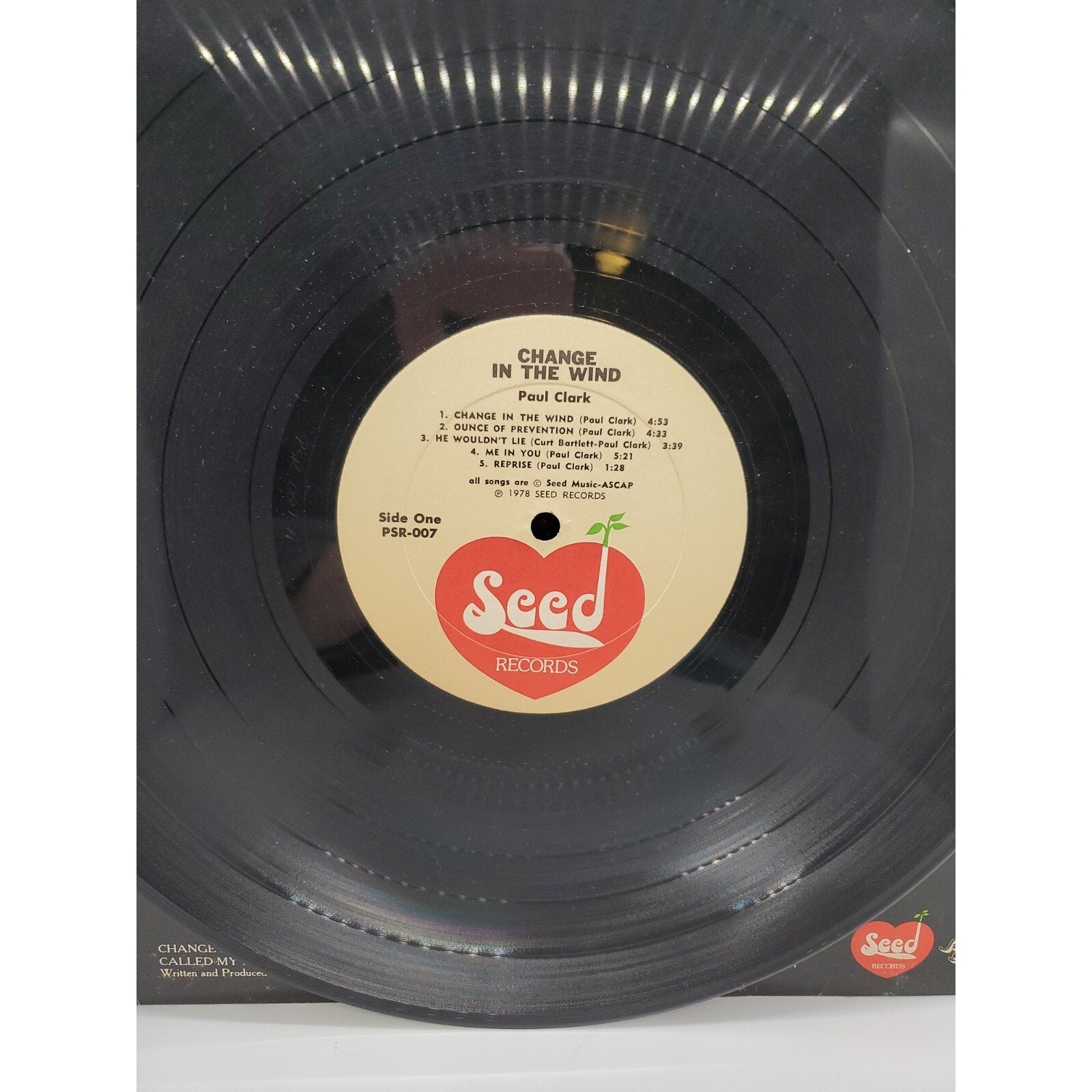 Paul Clark Change in the Wind (Record)