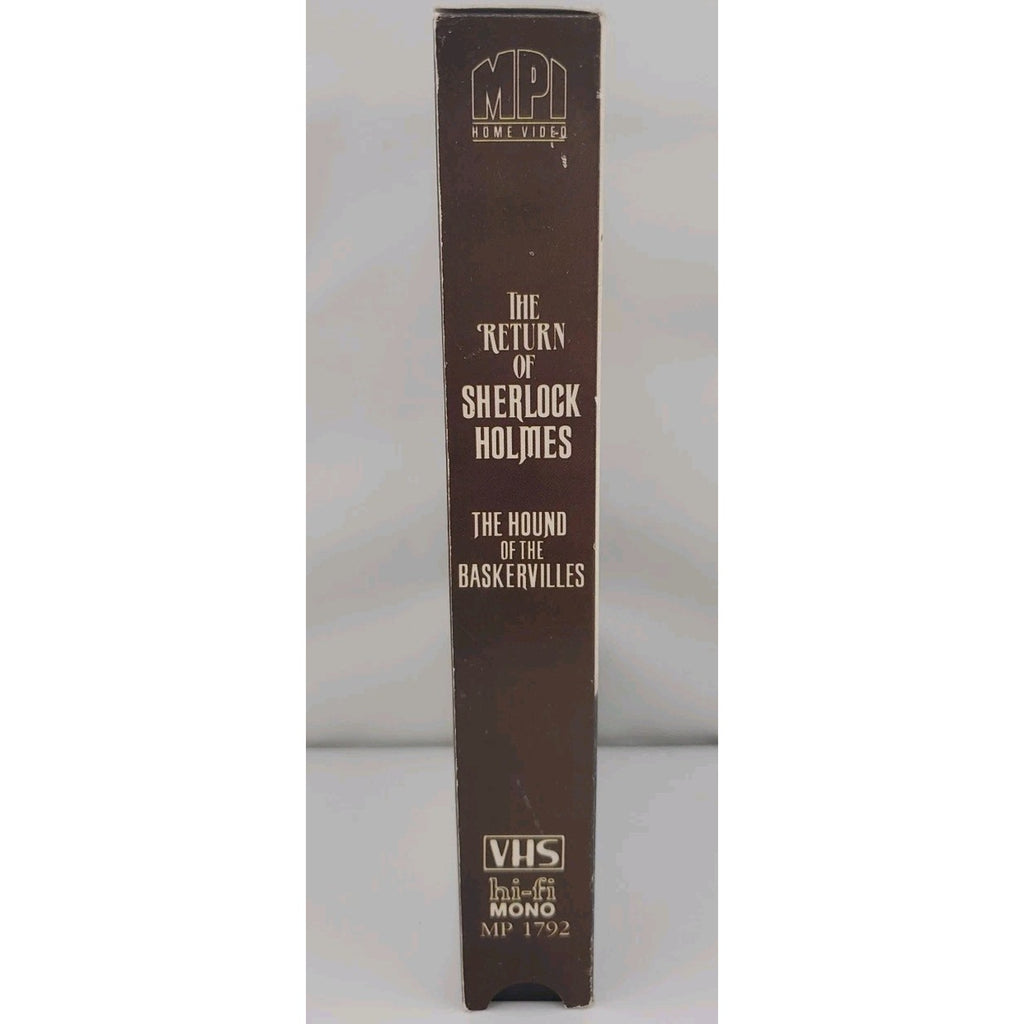 The Return of Sherlock Holmes - The Hound of the Baskervilles (VHS, 1989)