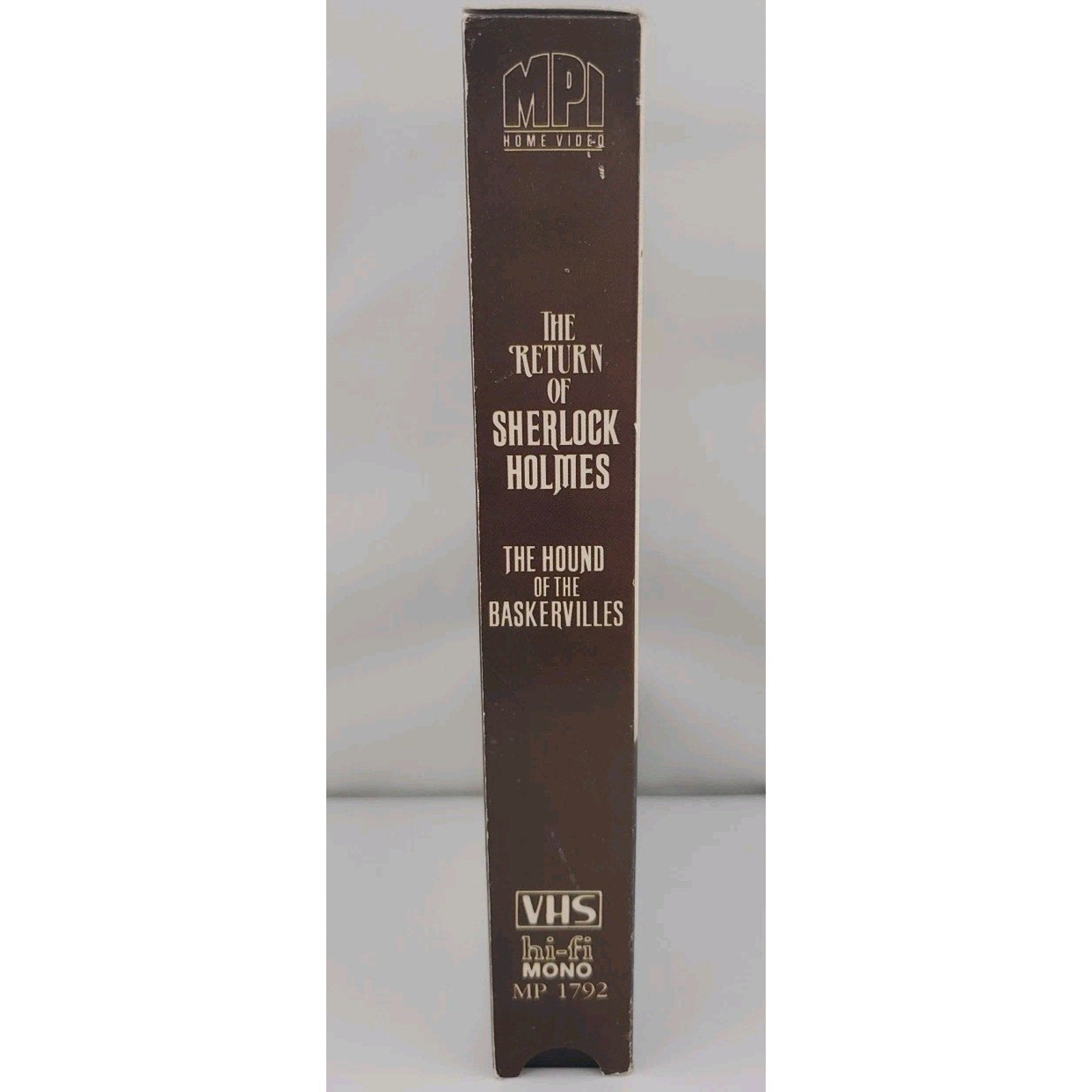 The Return of Sherlock Holmes - The Hound of the Baskervilles (VHS, 1989)