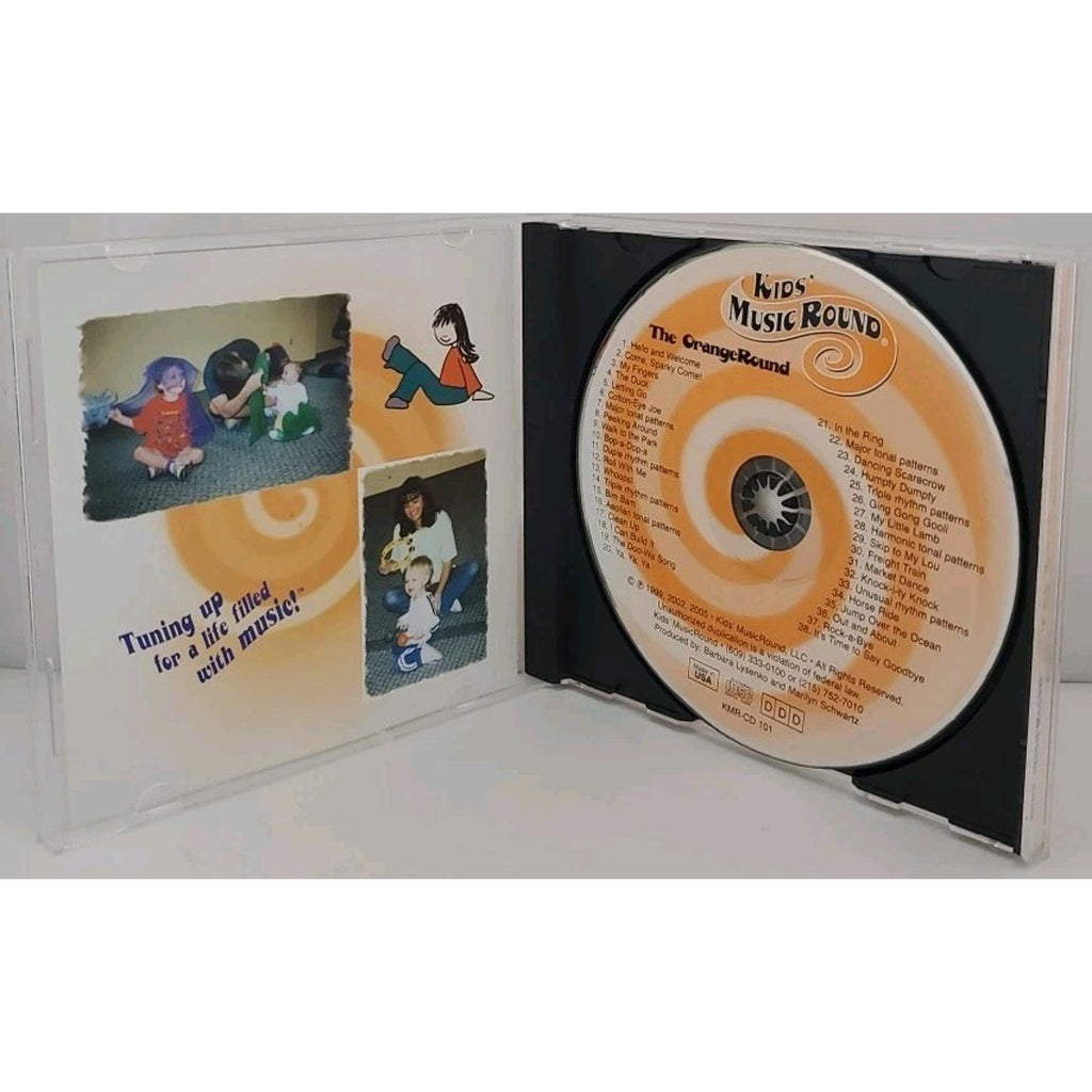 Kids Music Round The Orange Round CD UPC 1992 - Children's