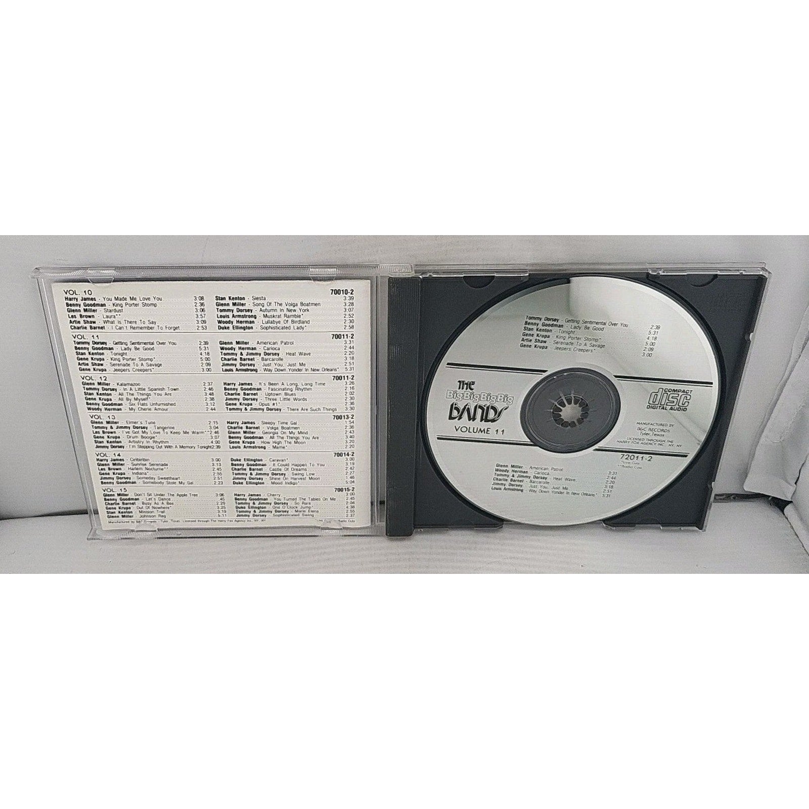 The Big Big Big Big Bands - Swing Back With Their Hits Vol. 11 CD