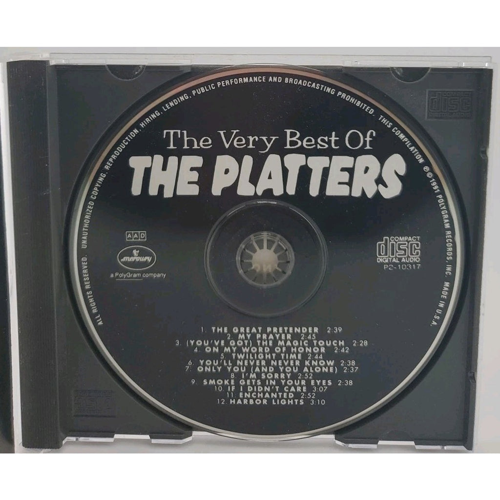 Very Best of the Platters by Platters (CD, 1991)