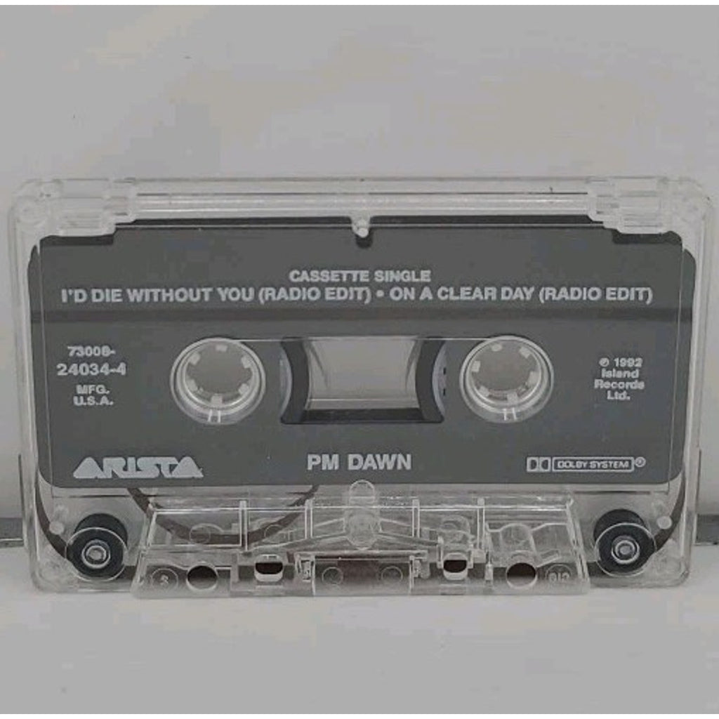 PM Dawn - I'd Die Without You - Cassette Single LaFace Island 1992