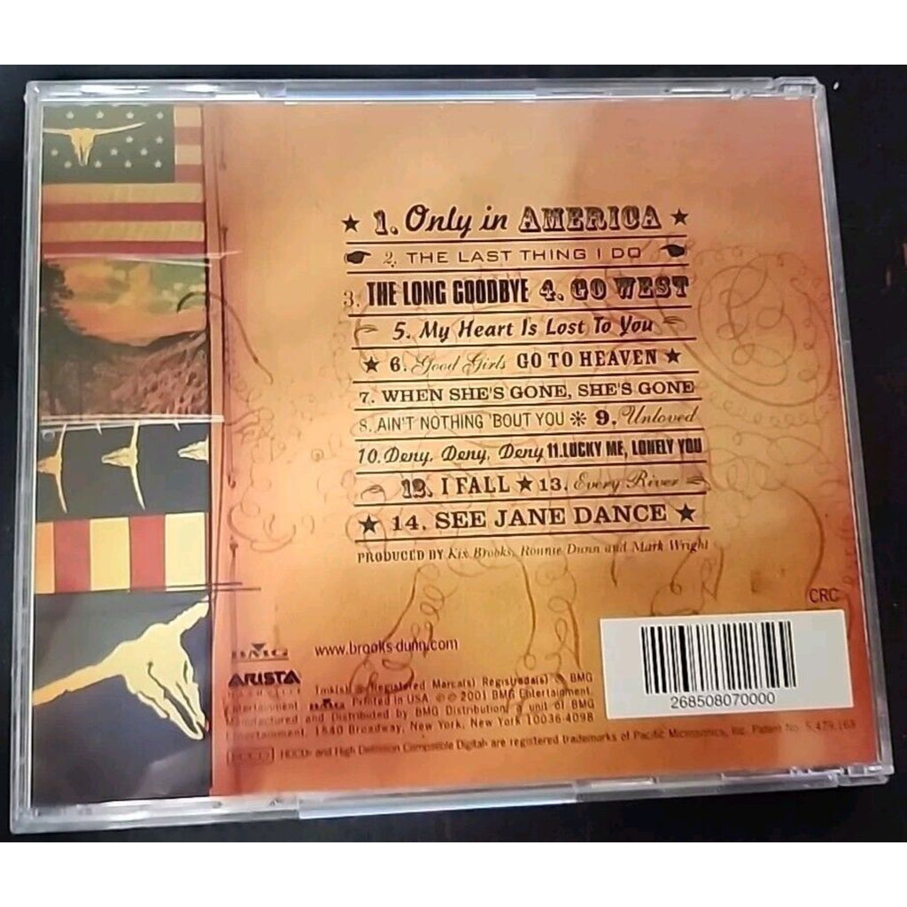 Steers and Stripes by Brooks & Dunn (CD, 2001, BMG (distributor))