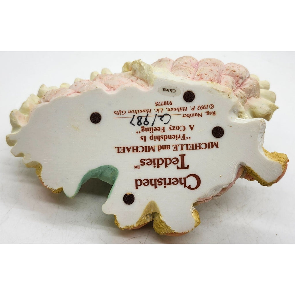 Cherished Teddies 910775 "Michelle and Michael "Friendship Is A Cozy Feeling"