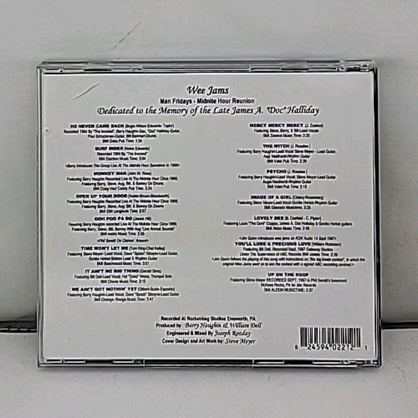 Wee Jams - Man Friday's Midnite Hour Reunion CD
