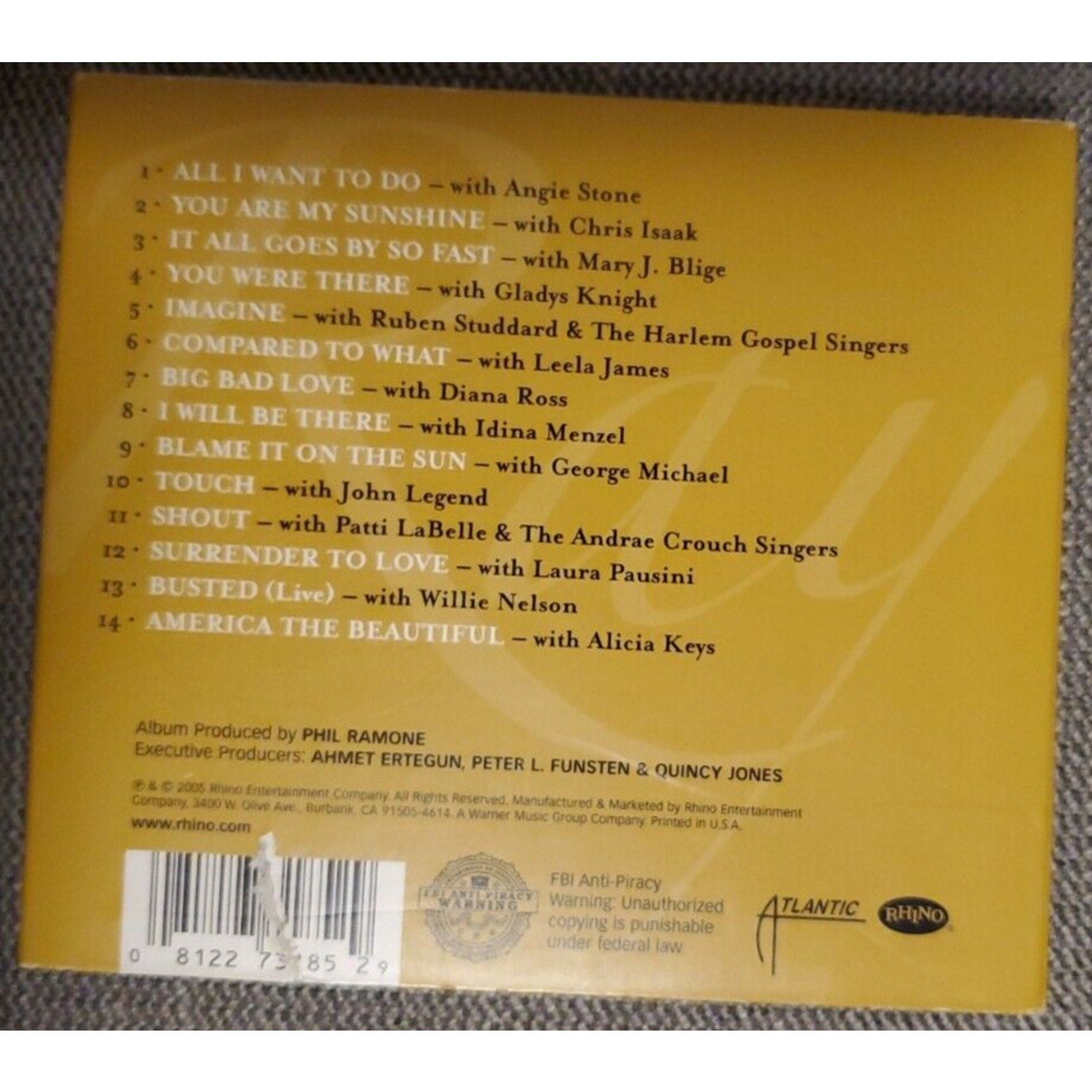 Genius & Friends [Digipak] by Ray Charles (Atlantic (Label)) (CD)