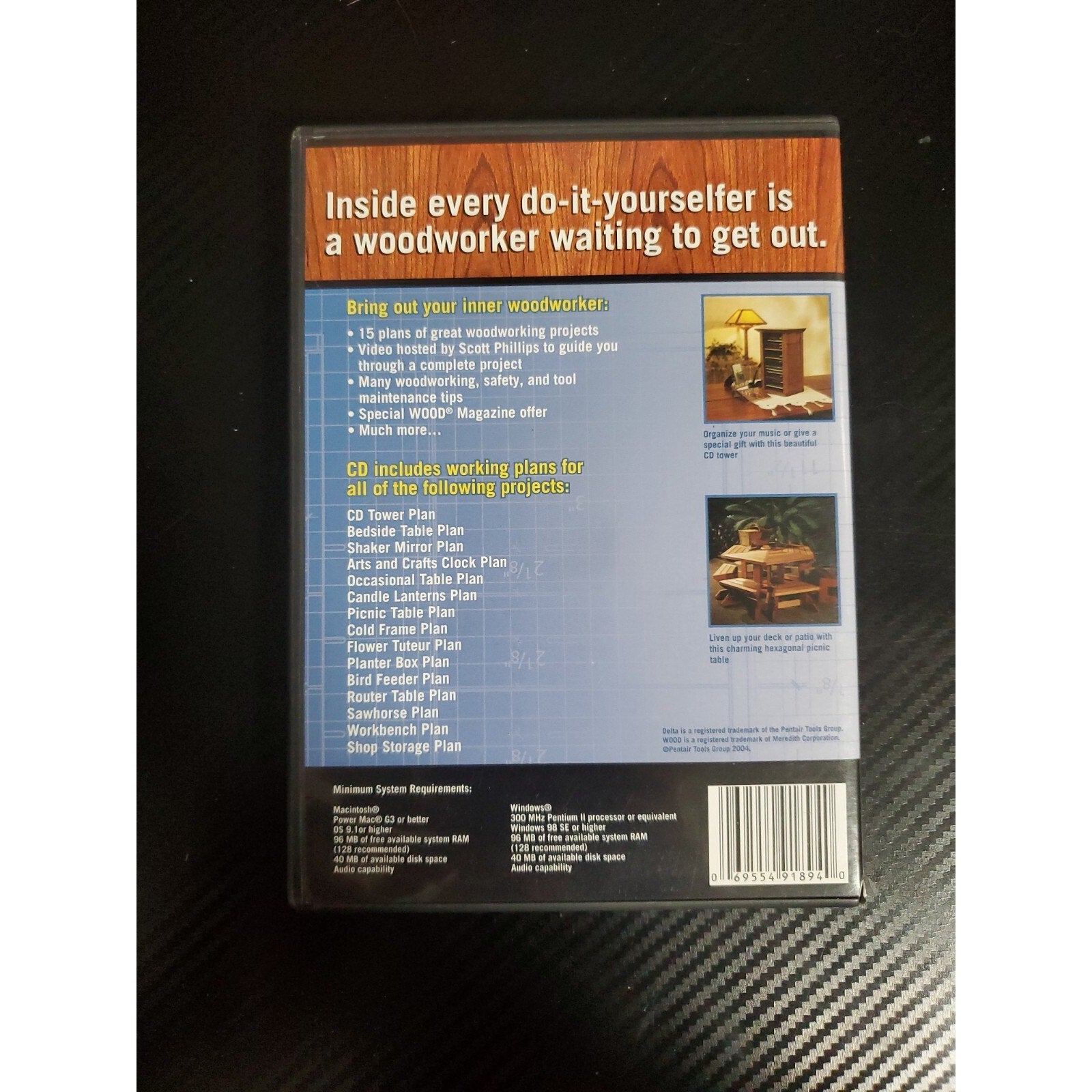 Delta Do It Yourself Woodworking Kit (PC CD-Rom)