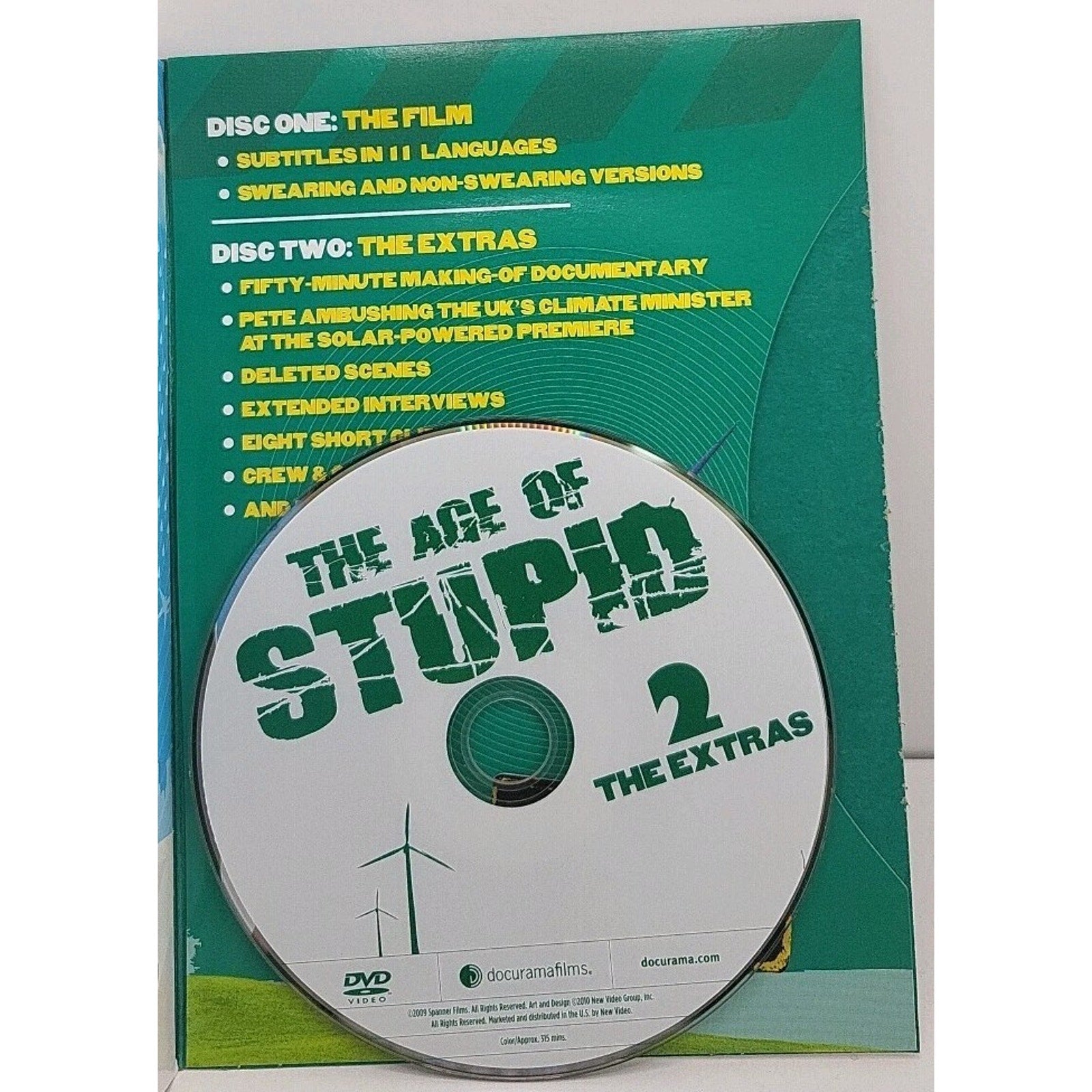 The Age of Stupid (DVD, 2010, 2-Disc Set)
