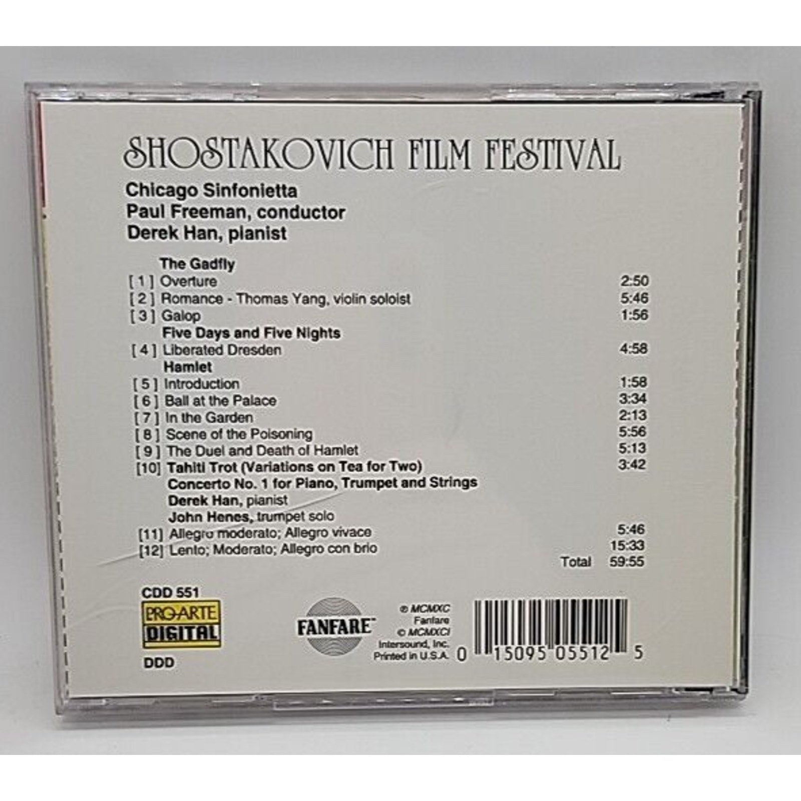 Shostakovich Film Festival (CD)