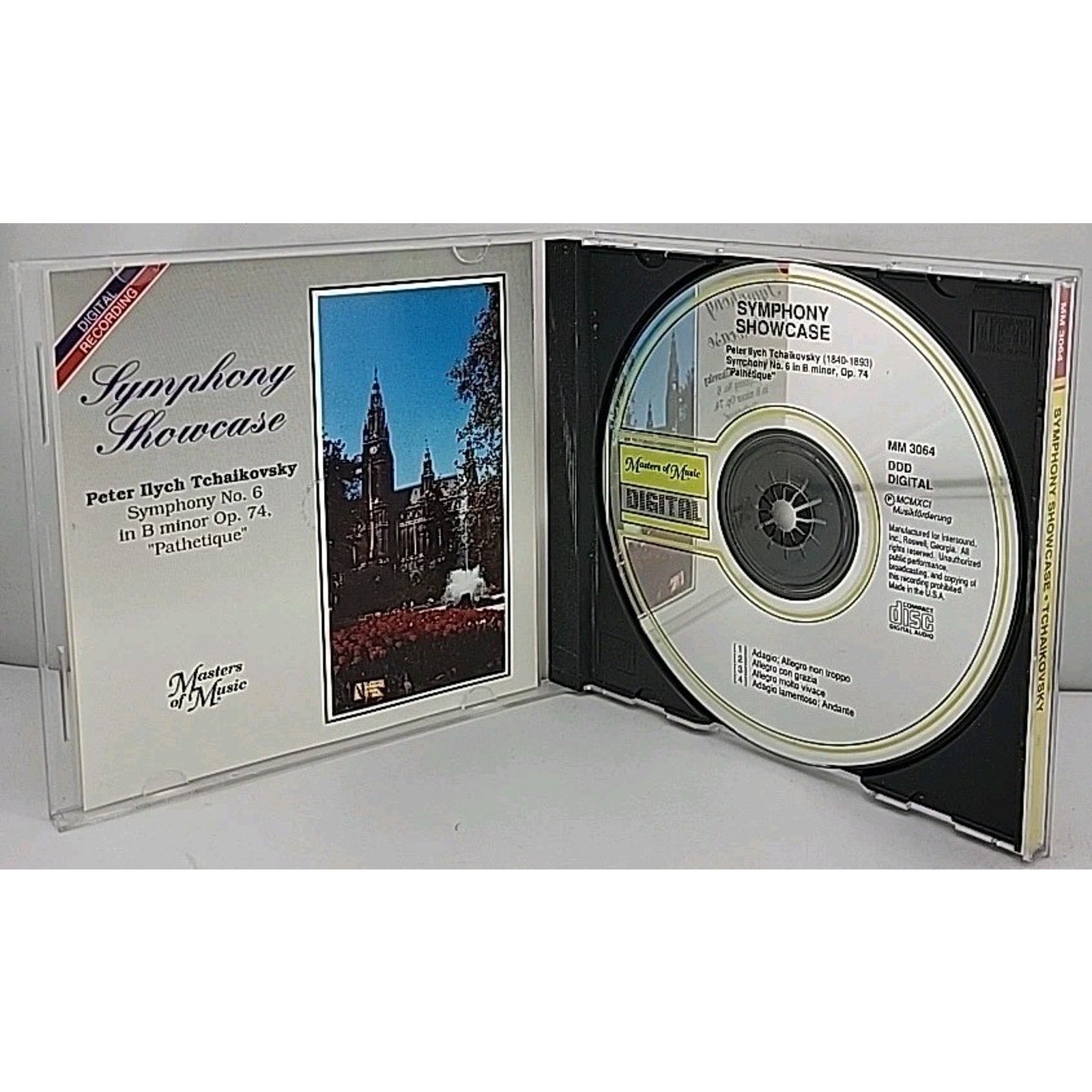 Symphony Showcase Tchaikovsky Symphony No. 6 CD Masters of Music