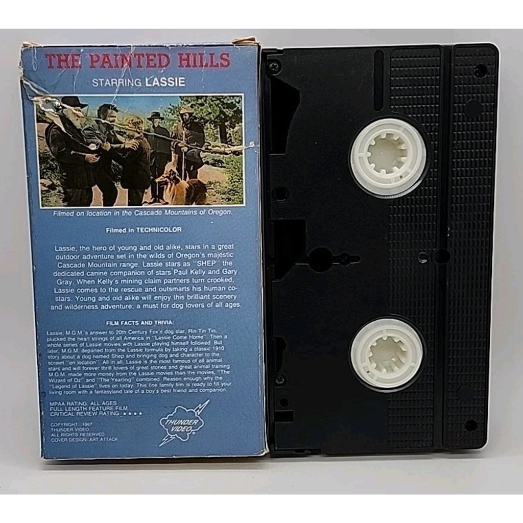 Lassie - The Painted Hills (VHS, 2000)