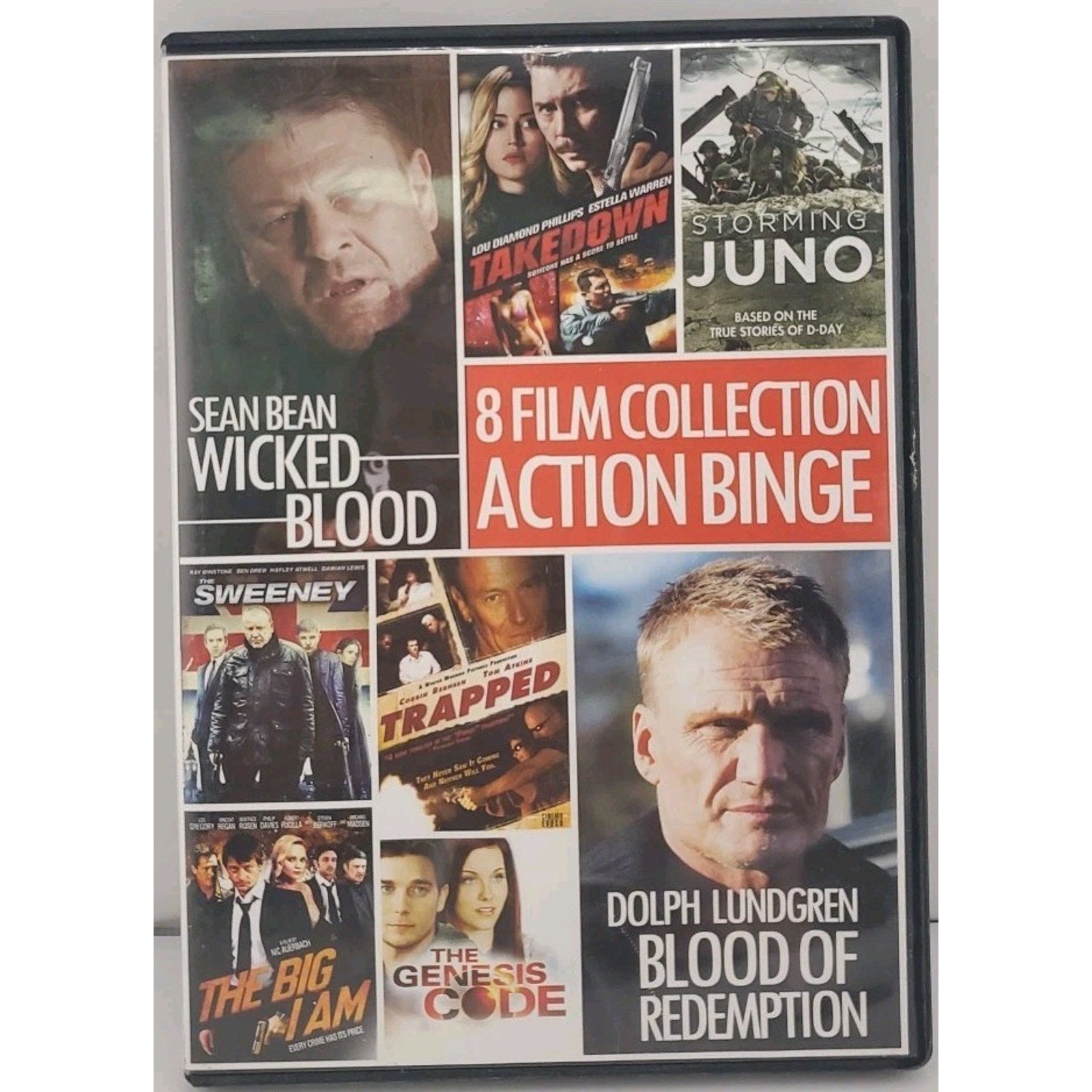 Action Binge: 8 Action Features (DVD, 2015, 2-Disc Set)