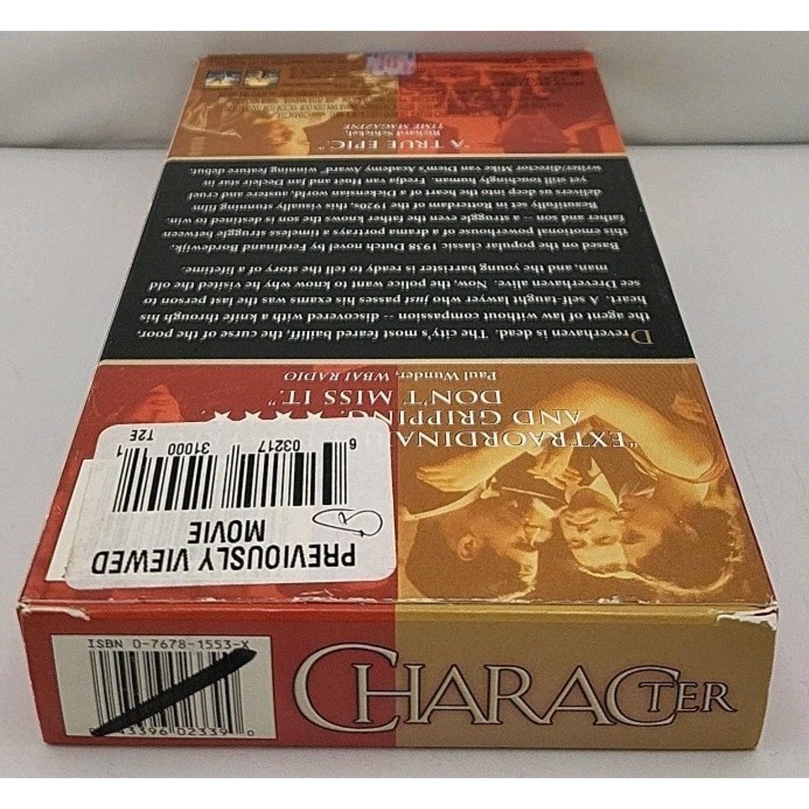 Character (VHS)