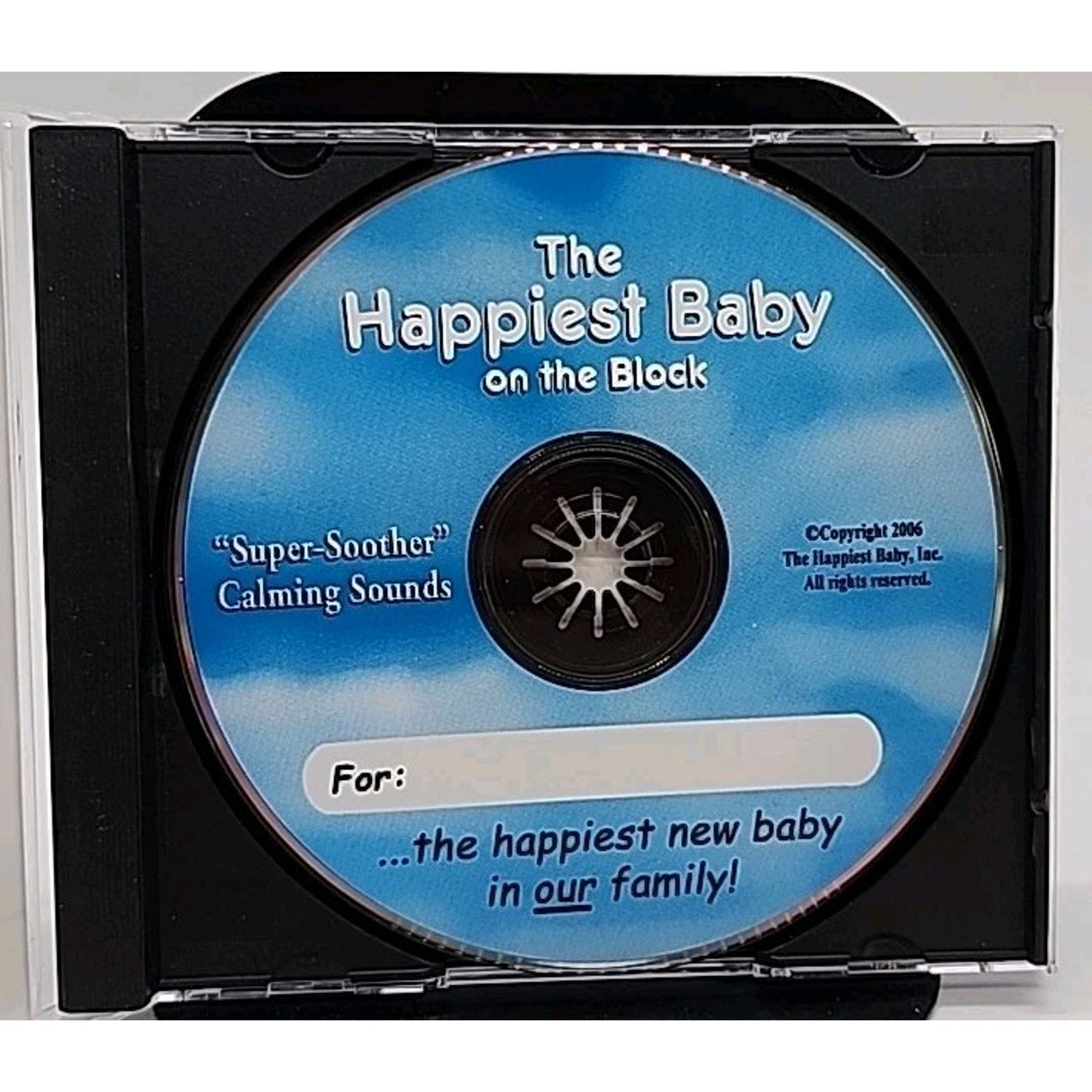 The Happiest Baby On The Block "Super Soother" Calming Sounds (CD, 2002)