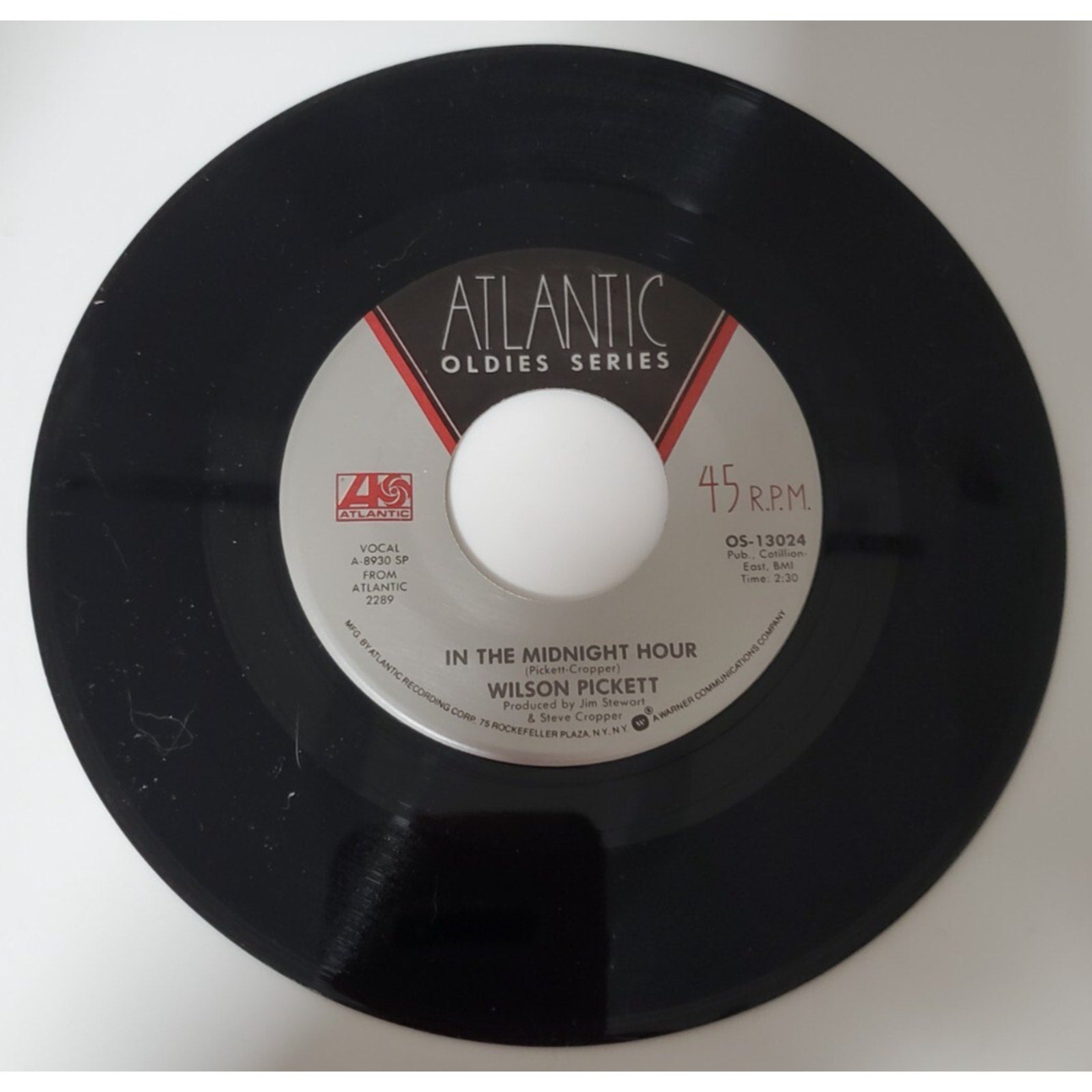 Wilson Pickett - 634-5789 - 45RPM Record - Singles