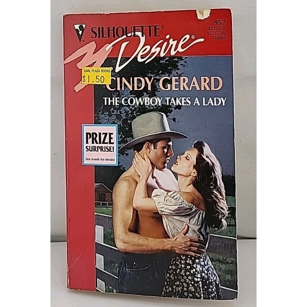 Cowboy Takes a Lady by Cindy Gerard (1995, Mass Market)