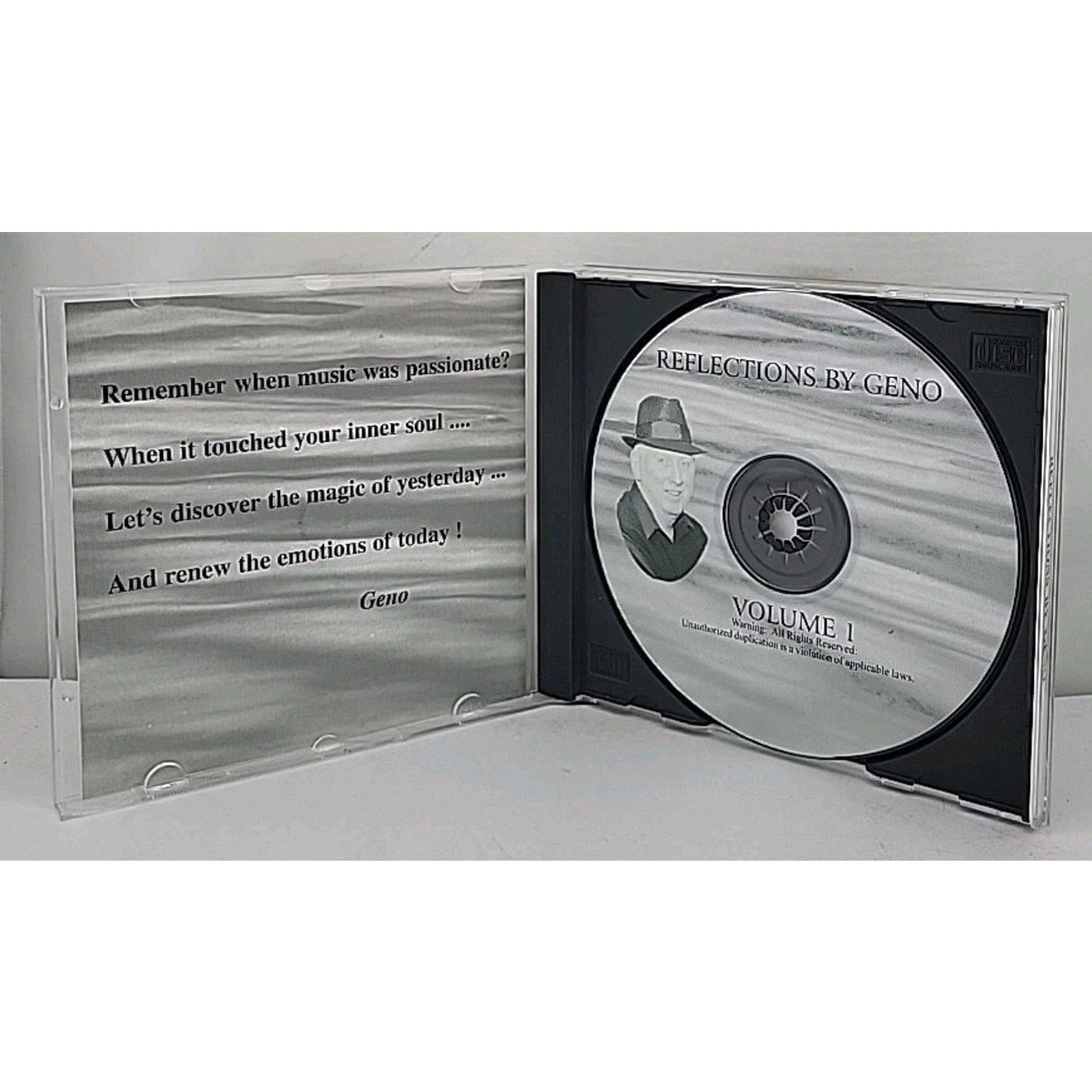 Reflections By Geno Volume 1 CD