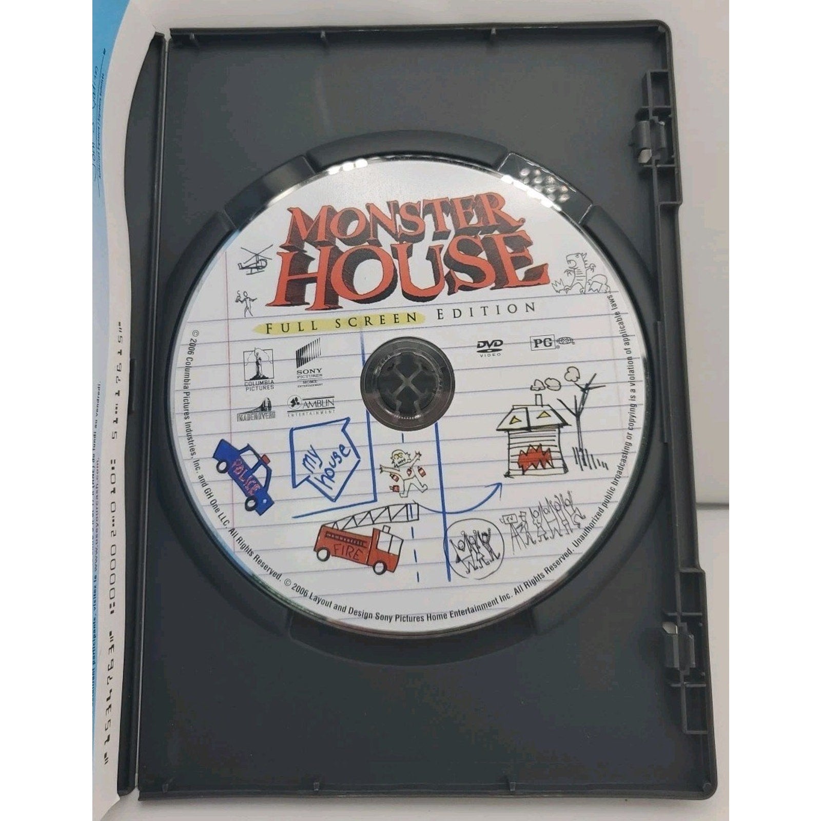 Monster House - DVD - French And English - Full Screen Edition -