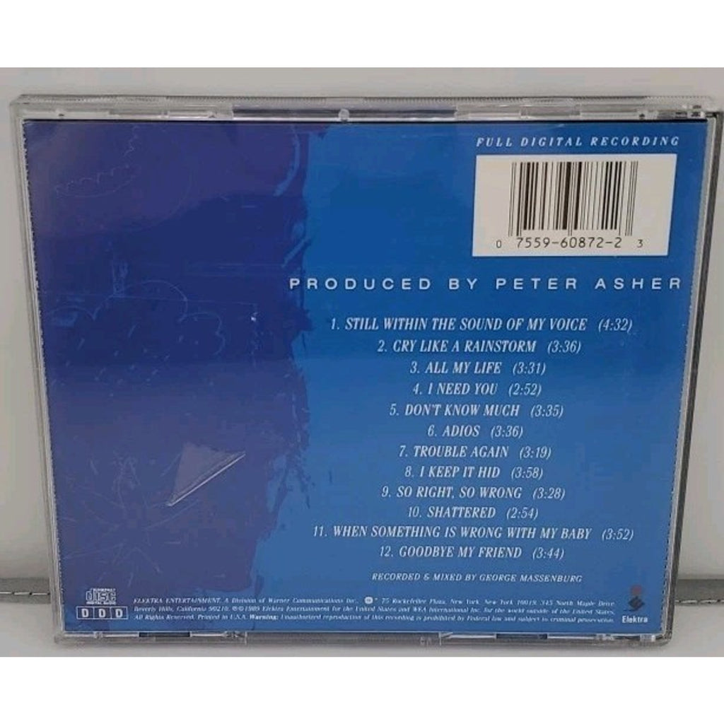 Cry like a Rainstorm-Howl like by Linda Ronstadt (CD, 1989)