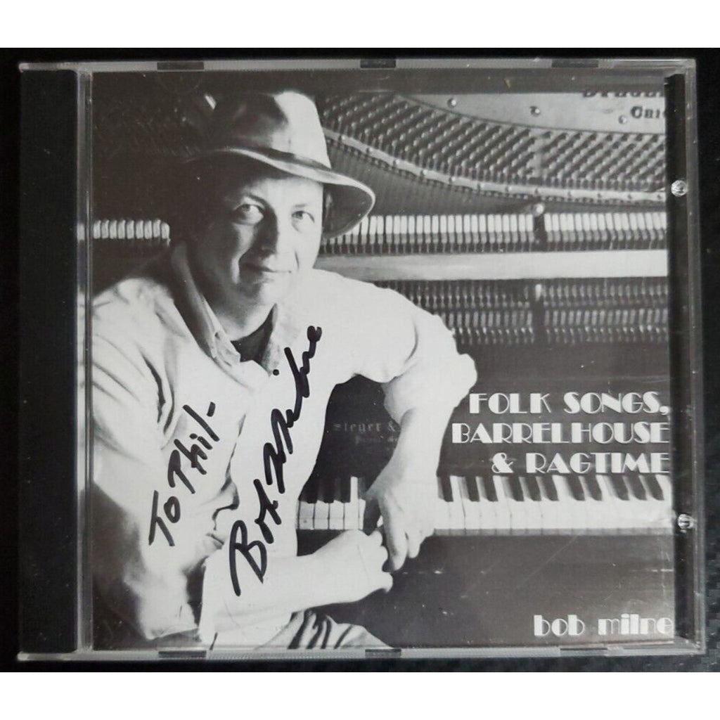 Folk Songs, Barrelhouse & Ragtime Bob Milne (CD)