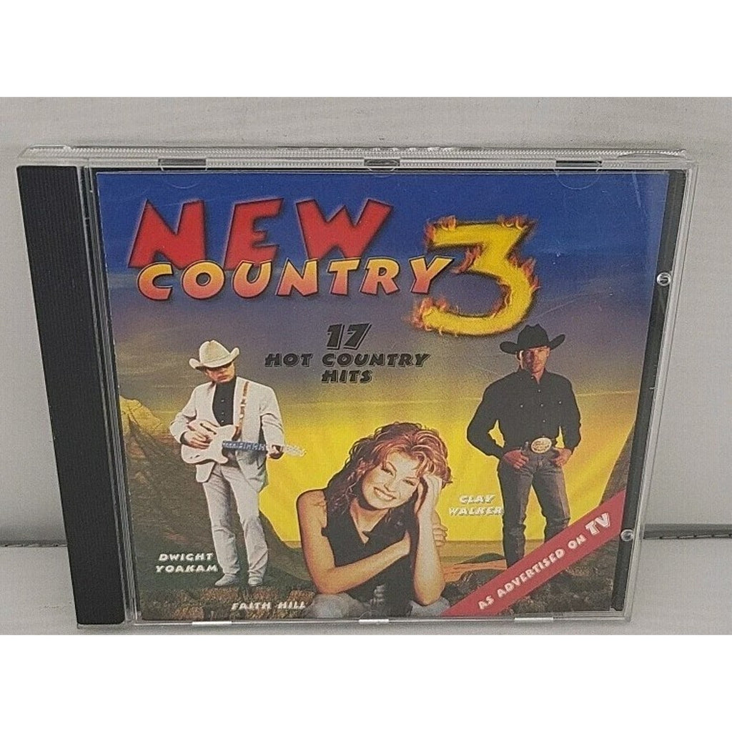New Country 3 (17 Hot Country Hits) by Various Artists (CD, 1996, WEA)