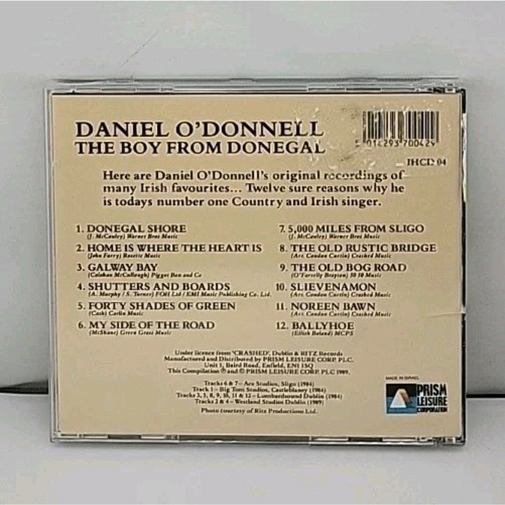 The Boy from Donegal by Daniel O'Donnell (CD, Dec-2001, Prism)