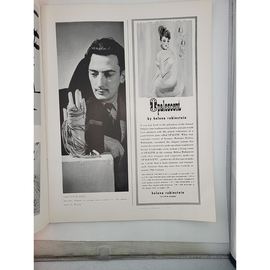 Ballet Russe de Monte Carlo 1939-1940 Season. Souvenir Program. MATISSE COVER