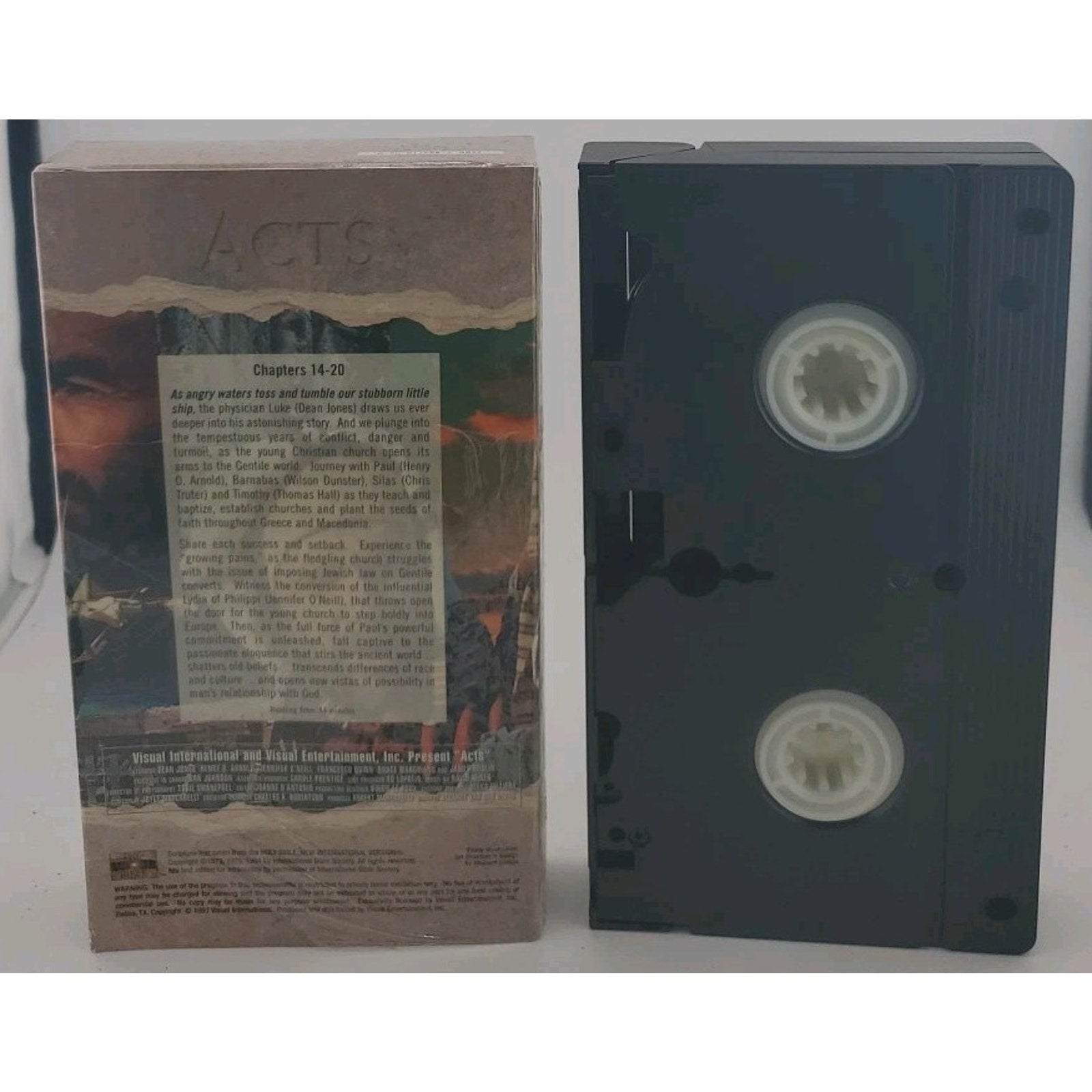 The Visual Bible Acts Volume 1-4 VHS Box Set