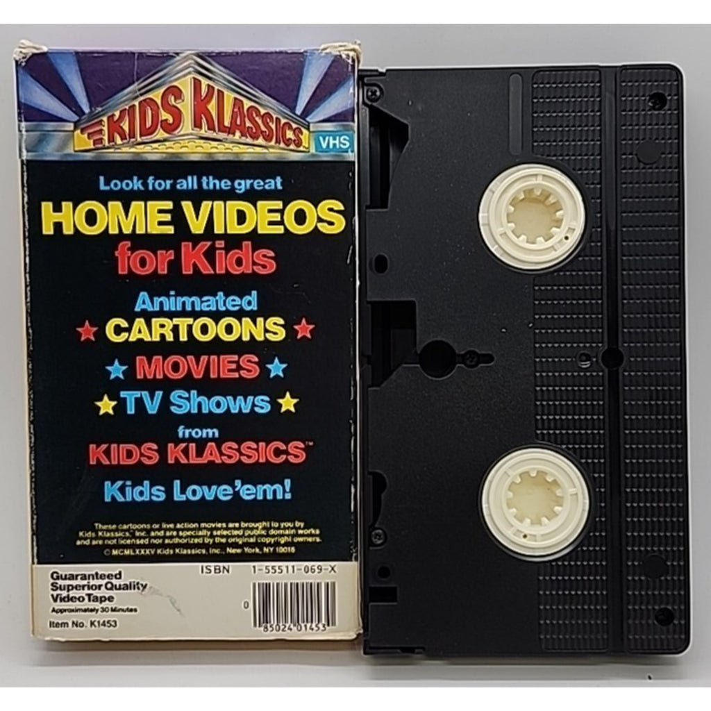 Kids Klassics Stamp Day For Superman (VHS, 1985)