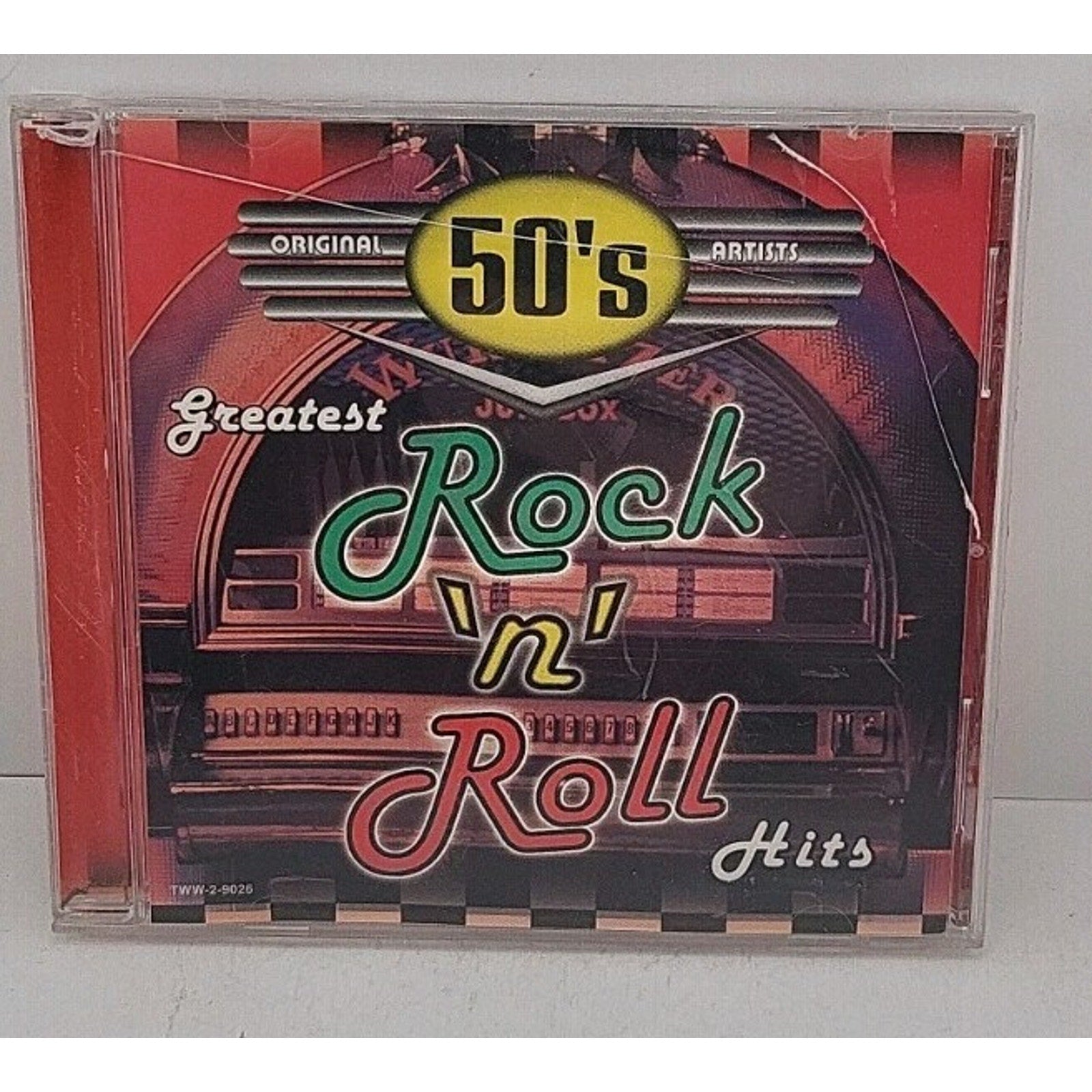 50's Greatest Rock 'n' Roll Hits Music CD