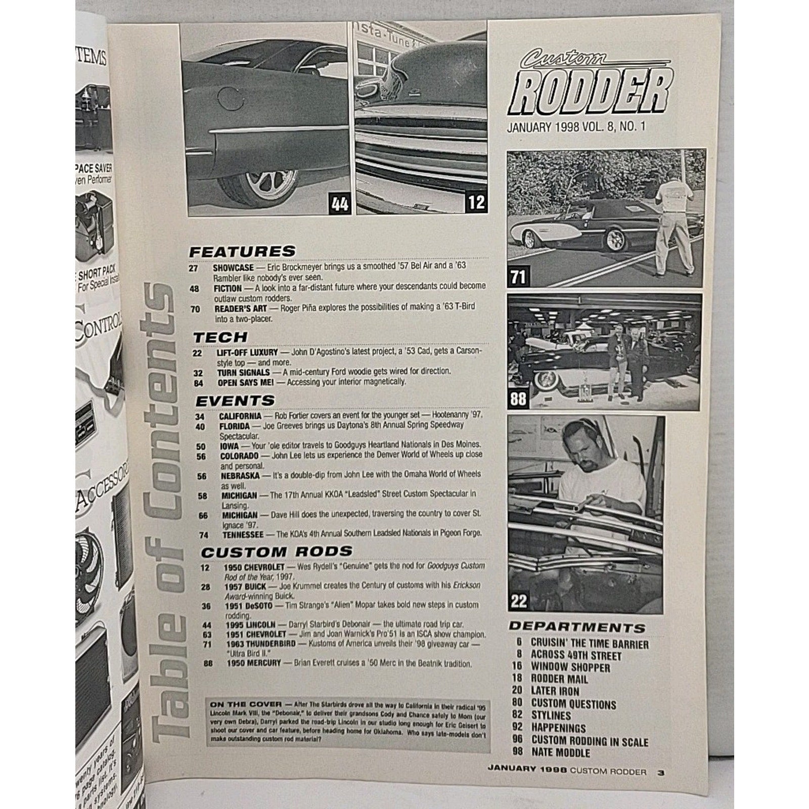 Custom Rodder Magazine - January 1998 - Vol. 8 No. 1