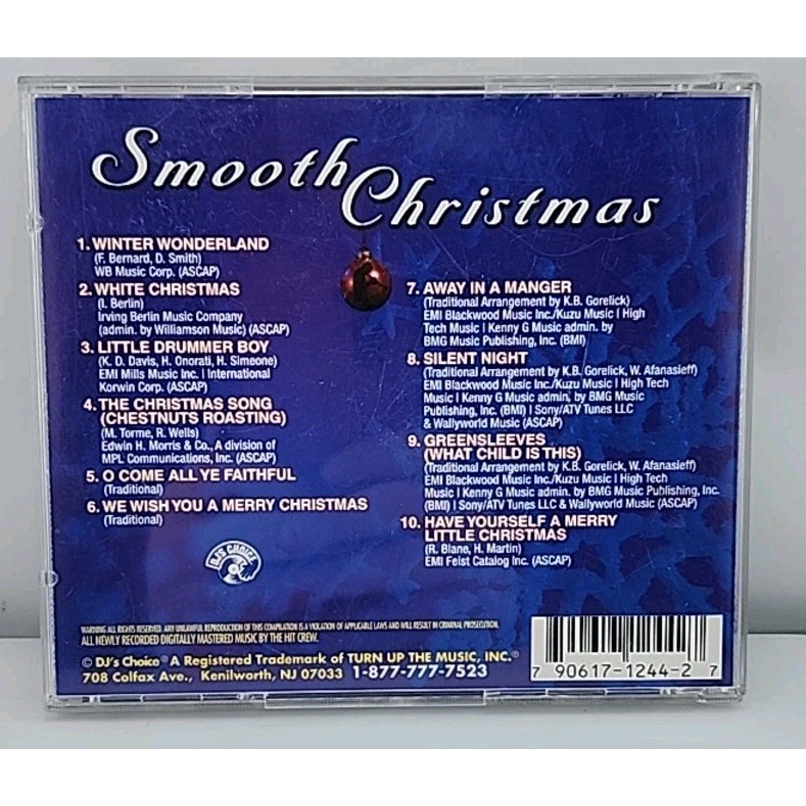 DJ's Choice: Smooth Christmas by DJ's Choice (CD, Jun-2001, Turn Up the Music)