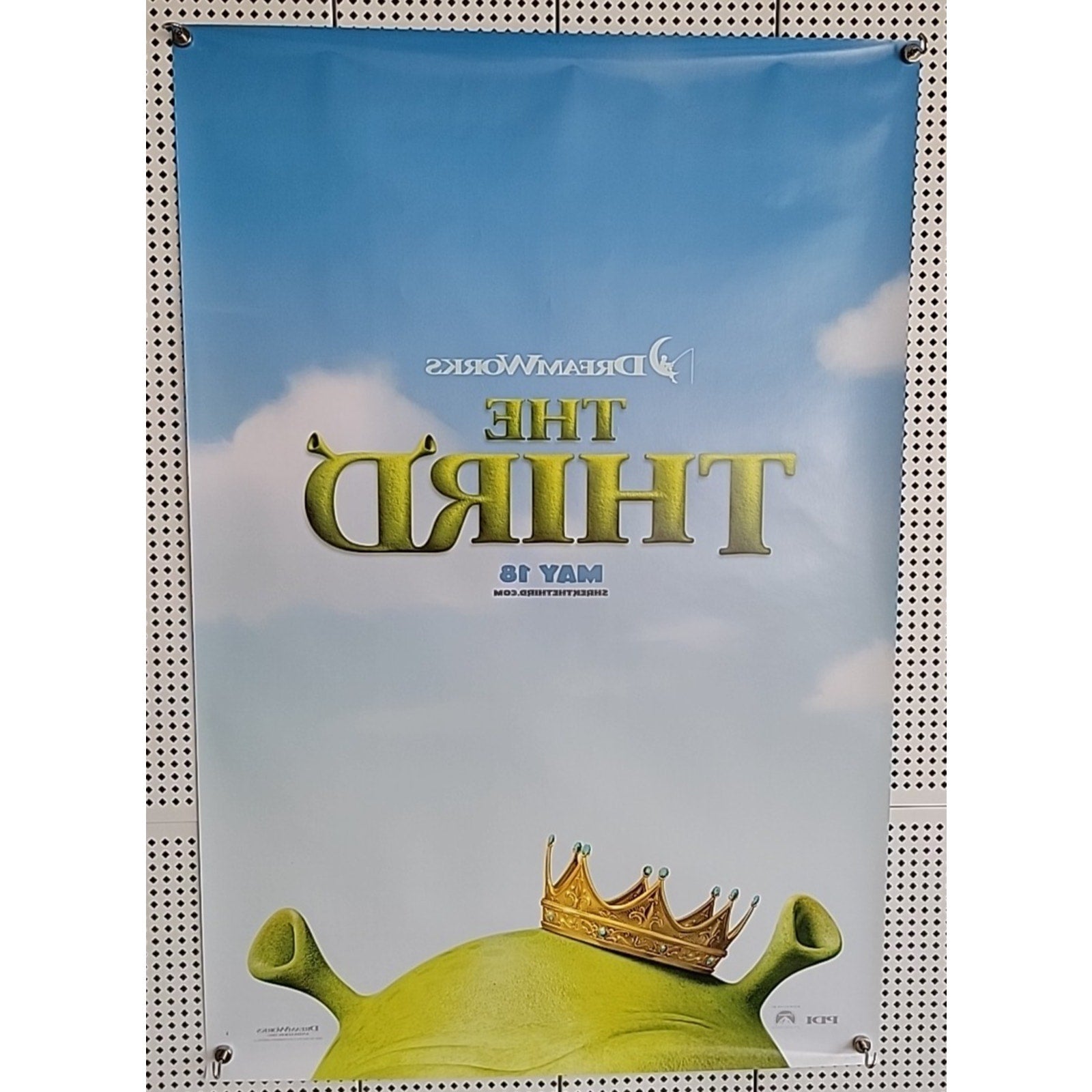 Shrek the Third 2007 Double Sided Original Movie Poster 27" x 40"