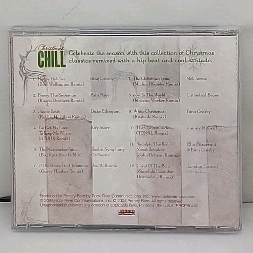 Potterybarn Christmas Chill CD *Brand New*